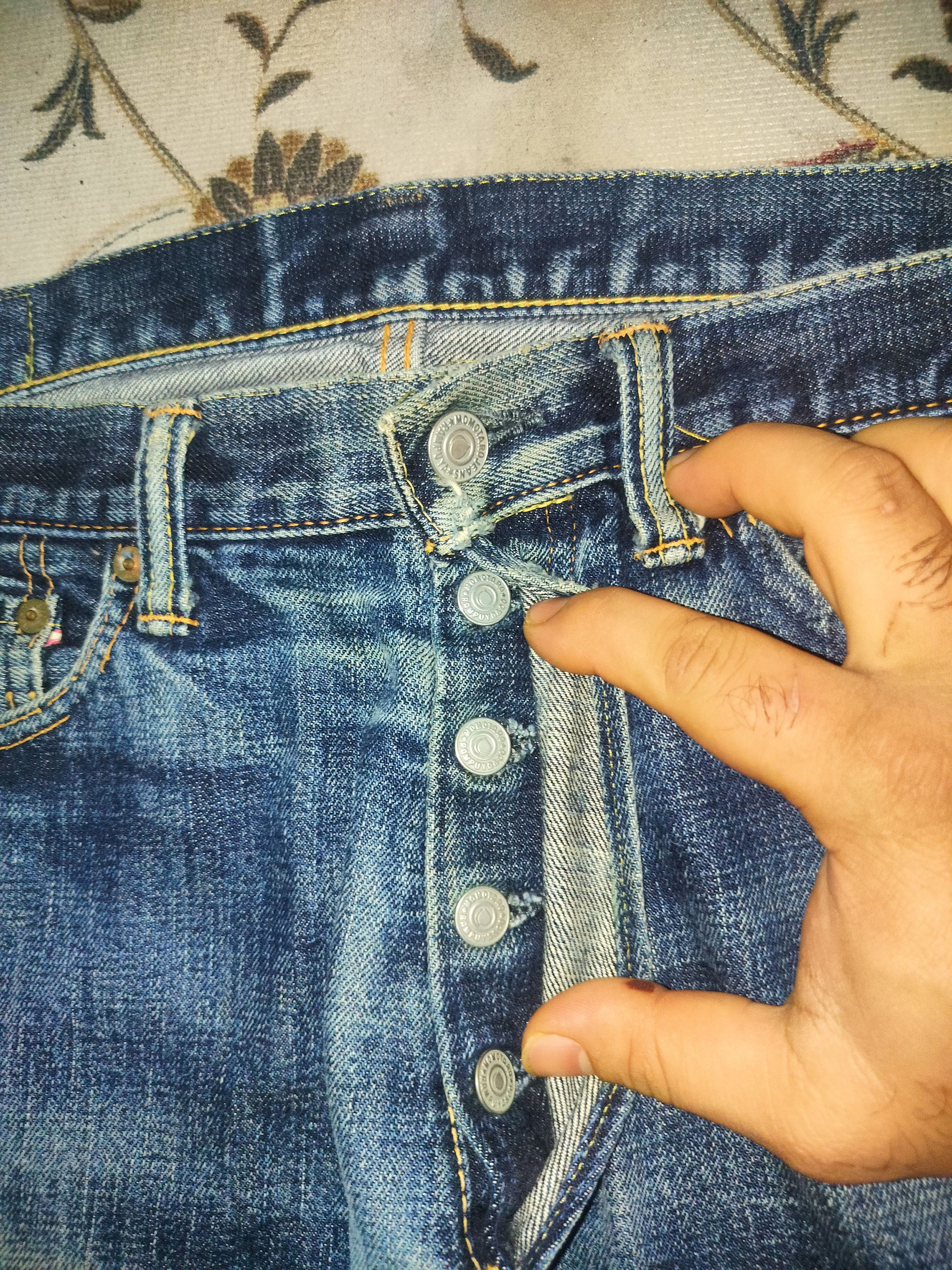 Momotaro Jeans MOMOTARO CUSTOM MADE SELVEDGE DENIM Size US 32 / EU 48 - 8 Thumbnail