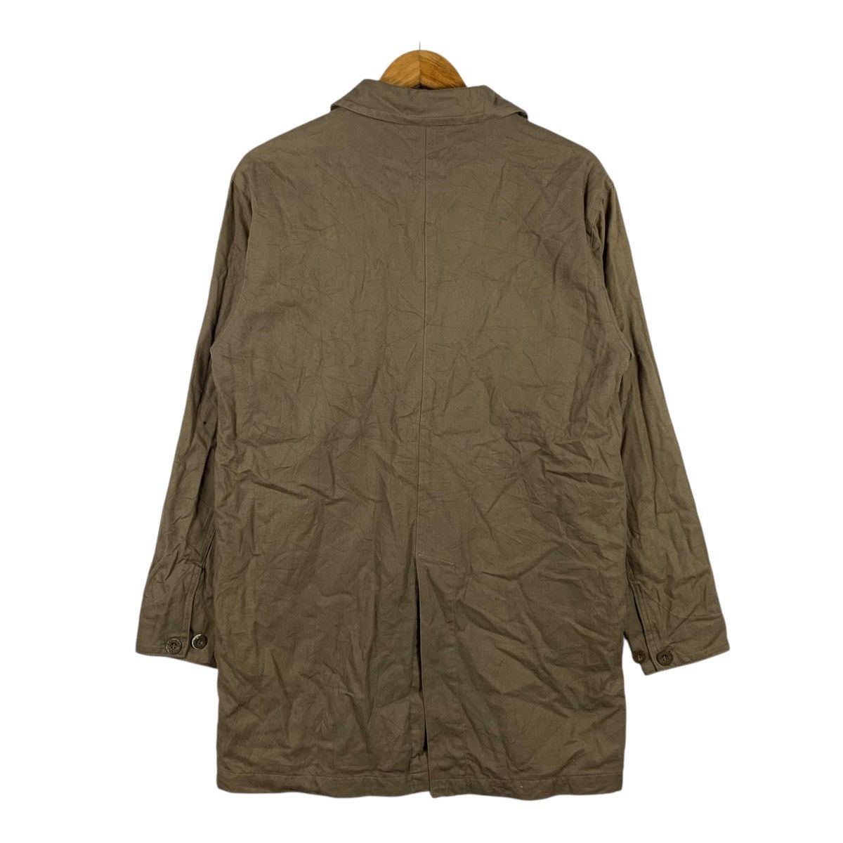 Japanese Brand ABSTRISE Japanese Brand Brown Trench Coat Jacket Size US M / EU 48-50 / 2 - 5 Thumbnail