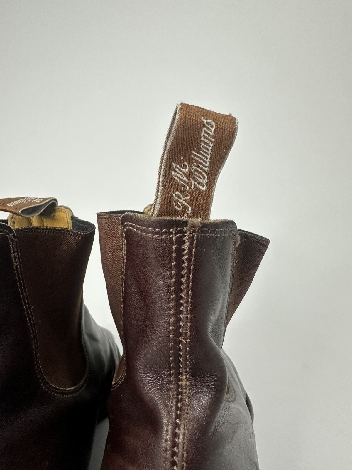 R.M. Williams R.M Williams Craftsman Brown Leather Chelsea Boots. Size US 11.5 / EU 44-45 - 7 Thumbnail
