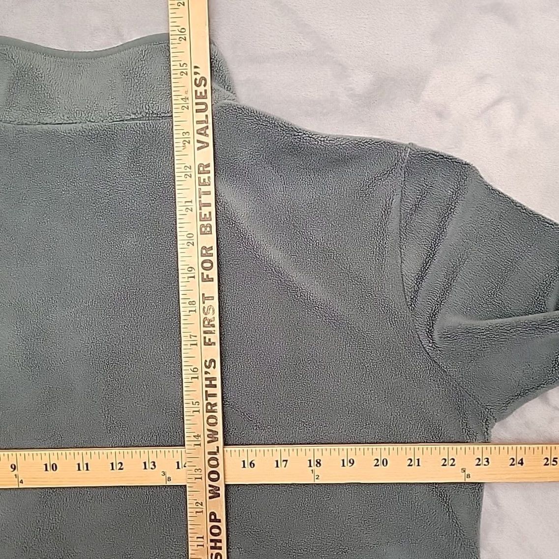 Vintage 32 Degrees Jacket Mens L Green Fleece 1/4 Zip Pullover Pocket Outdoor Hiking Shirt Sweater Casual Mens Size US L / EU 52-54 / 3 - 6 Thumbnail