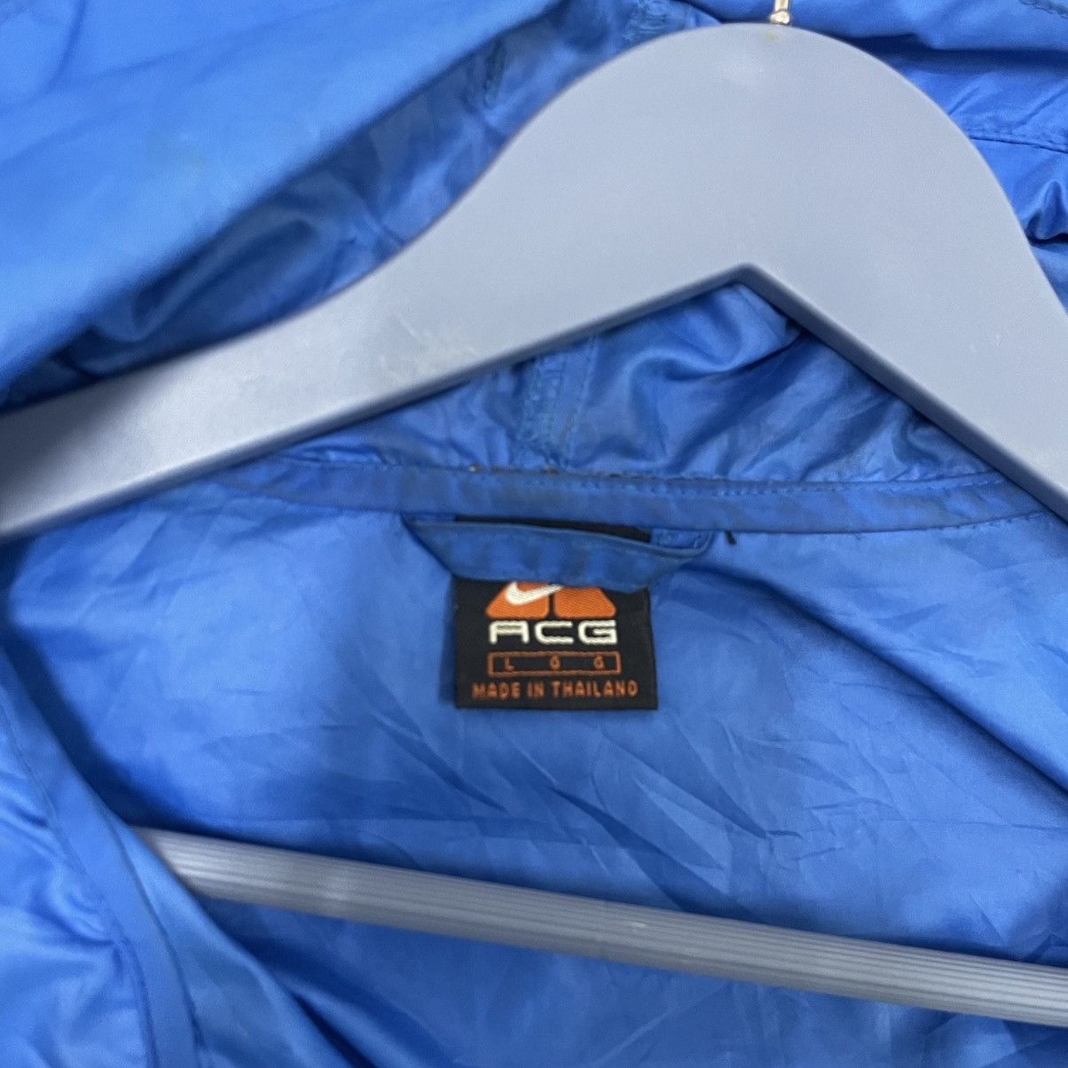 Designer × Vintage Vintage Hoodie/ sweater Nike Acg - blue Size US L / EU 52-54 / 3 - 7 Thumbnail