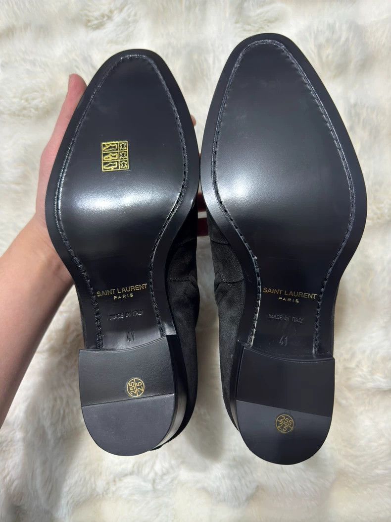 Saint Laurent Paris Suede boots