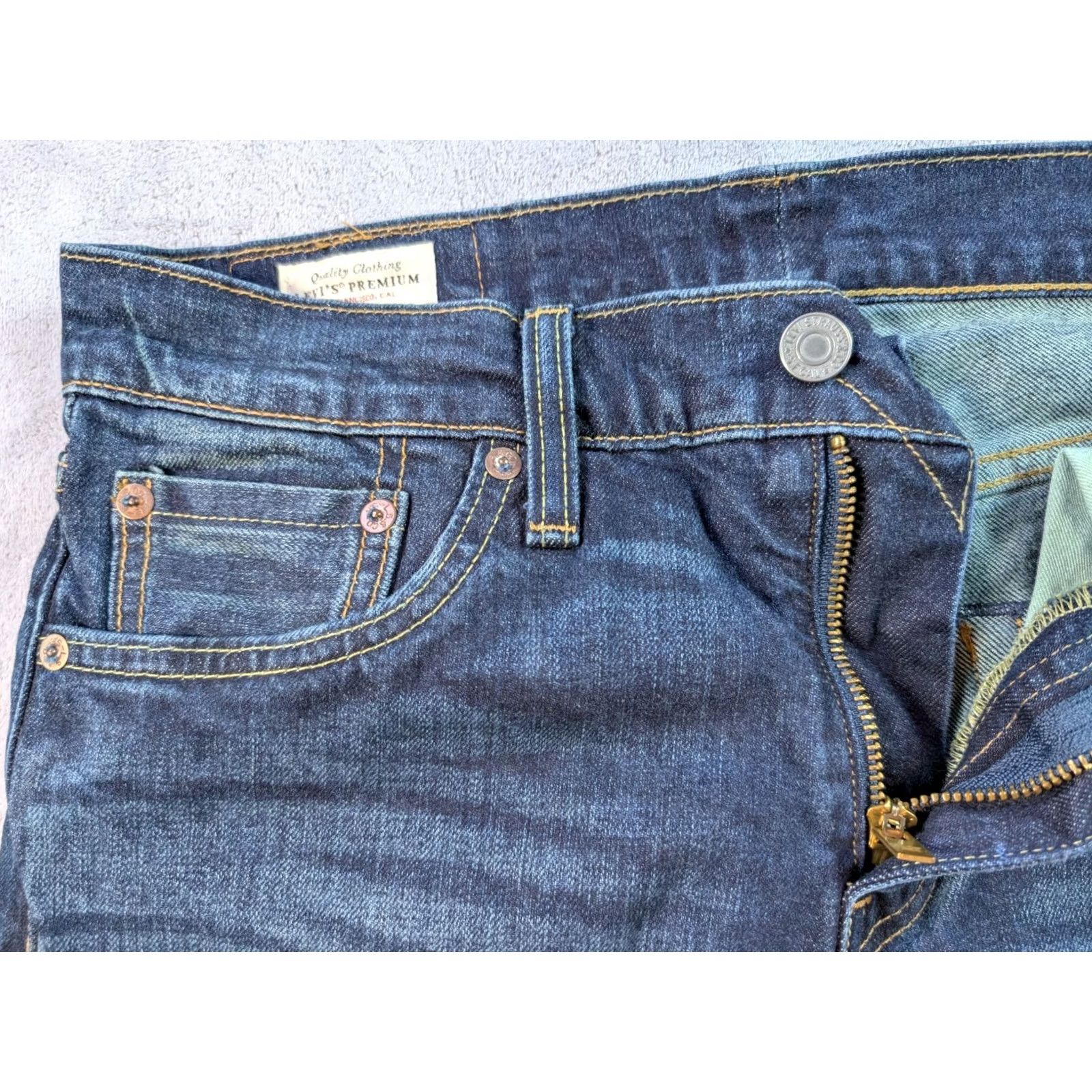 Levi's Levi’s 511 Slim Fit Jeans 30x30 Blue Denim Regular Men 5-Pocket City Logo Vintage: No Size US 30 / EU 46 - 4 Thumbnail