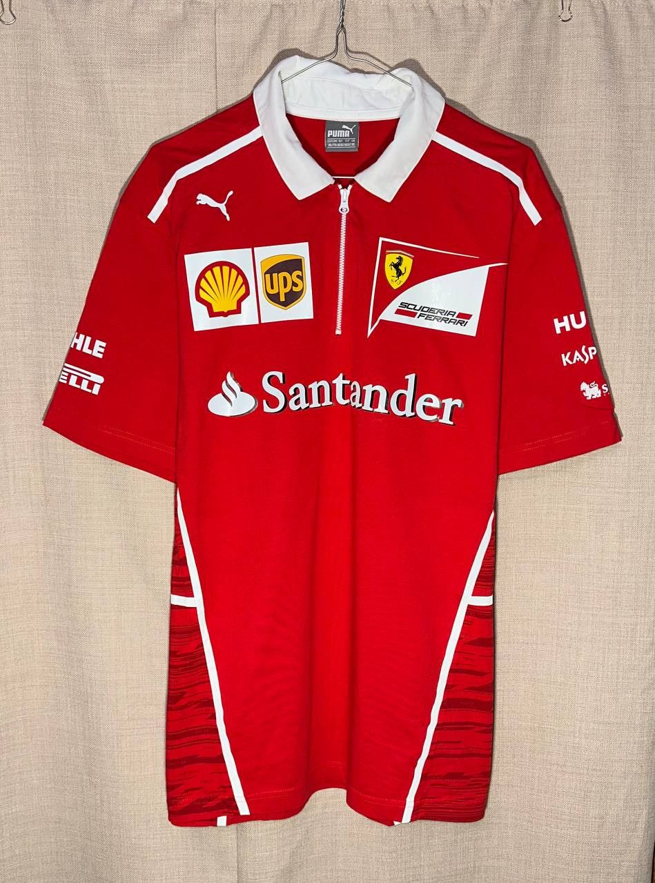 Ferrari × Puma Puma Santander Scuderia Ferrari Polo T-Shirt Shell Racing F1 Size US XXL / EU 58 / 5 - 1 Thumbnail