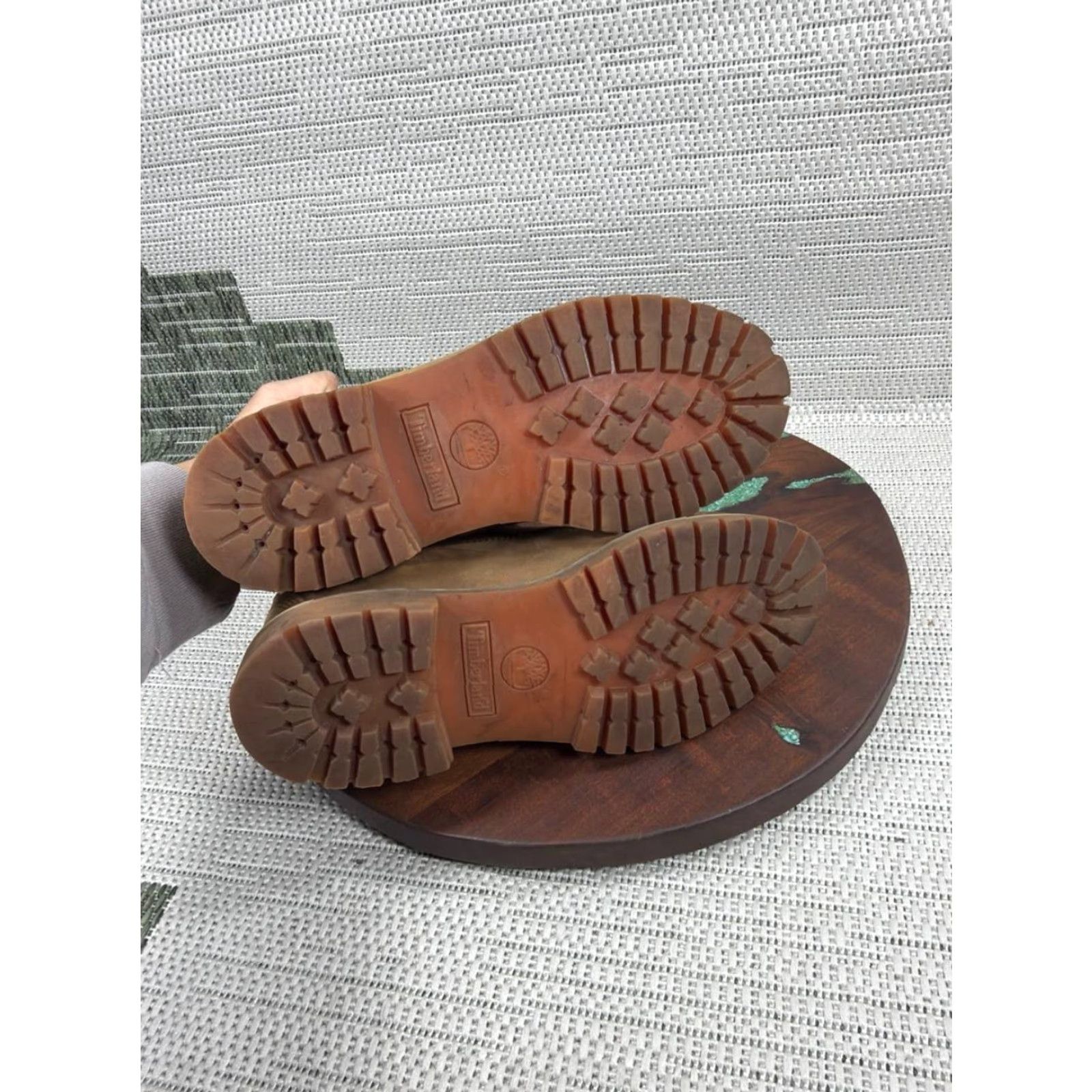 Timberland Timberland PRO Boots Mens Size 7.5 M Premium 6-Inch Soft Toe Work Brown Leather Size US 8 / EU 41 - 6 Thumbnail