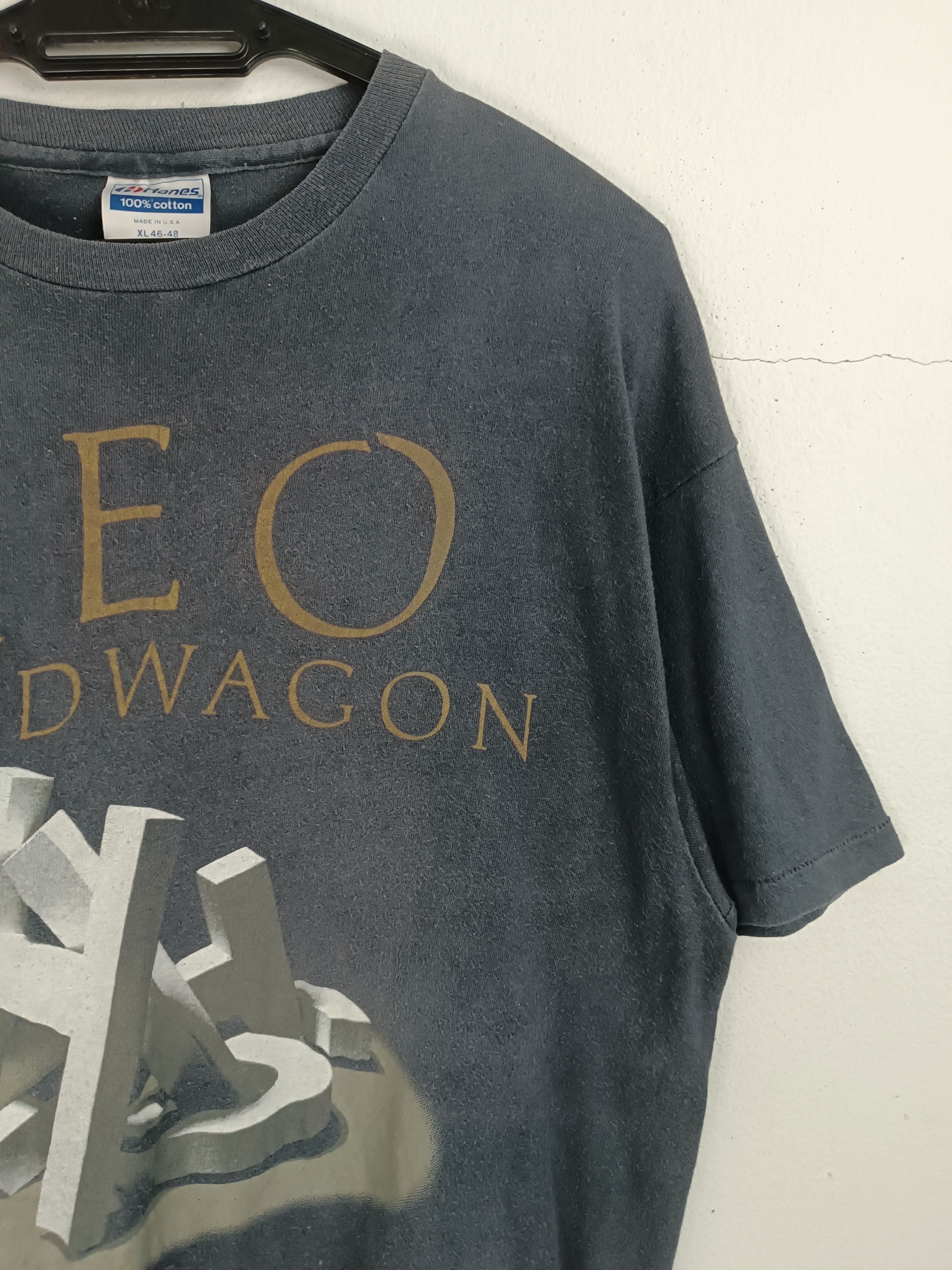 Band Tees THRASH FADED VINTAGE 80'S REO SPEEDWAGON HITS styx journey Size US L / EU 52-54 / 3 - 6 Thumbnail