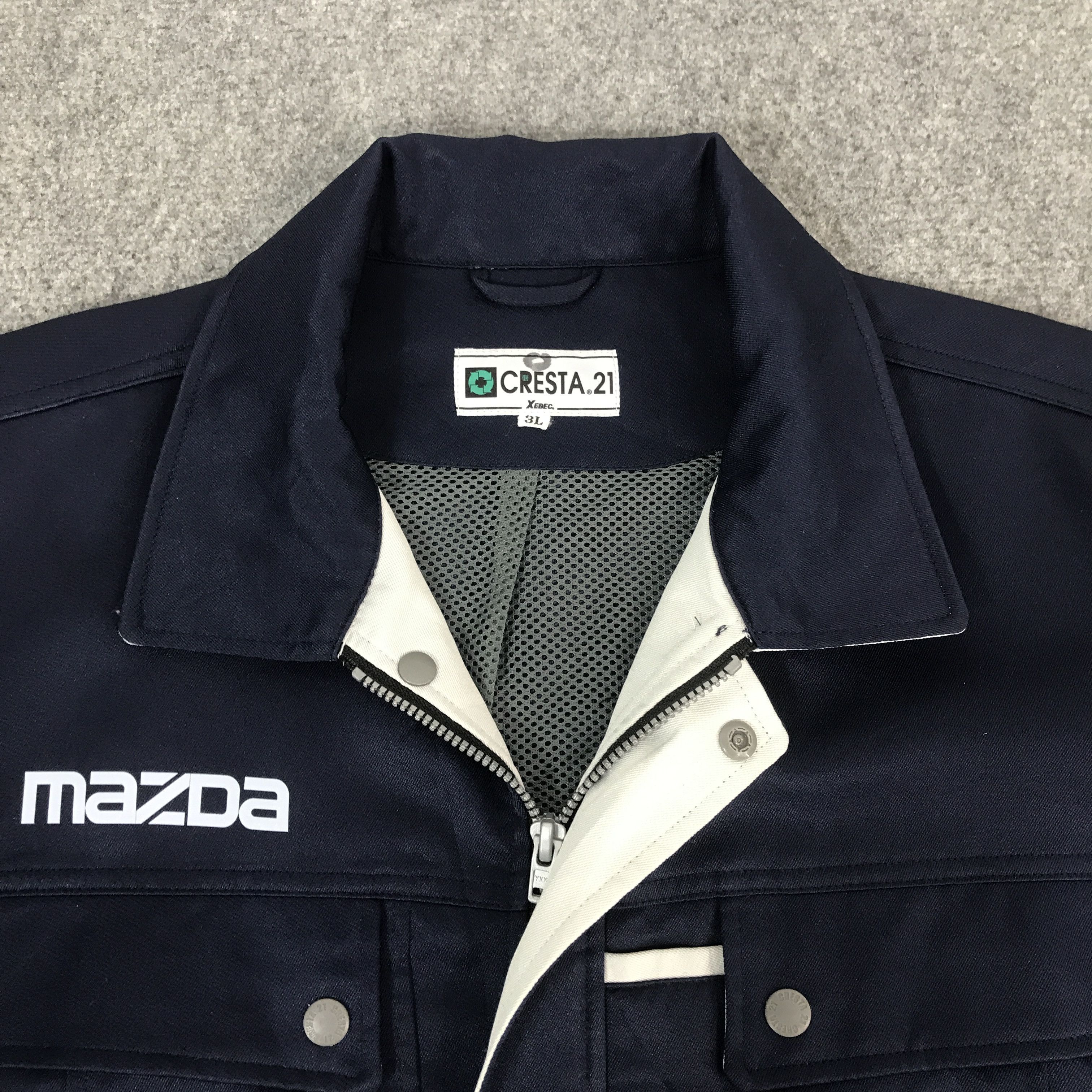 Japanese Brand Vtg Mazda Racing Motorsport uniform custom jacket K64B11 Size US L / EU 52-54 / 3 - 9 Thumbnail