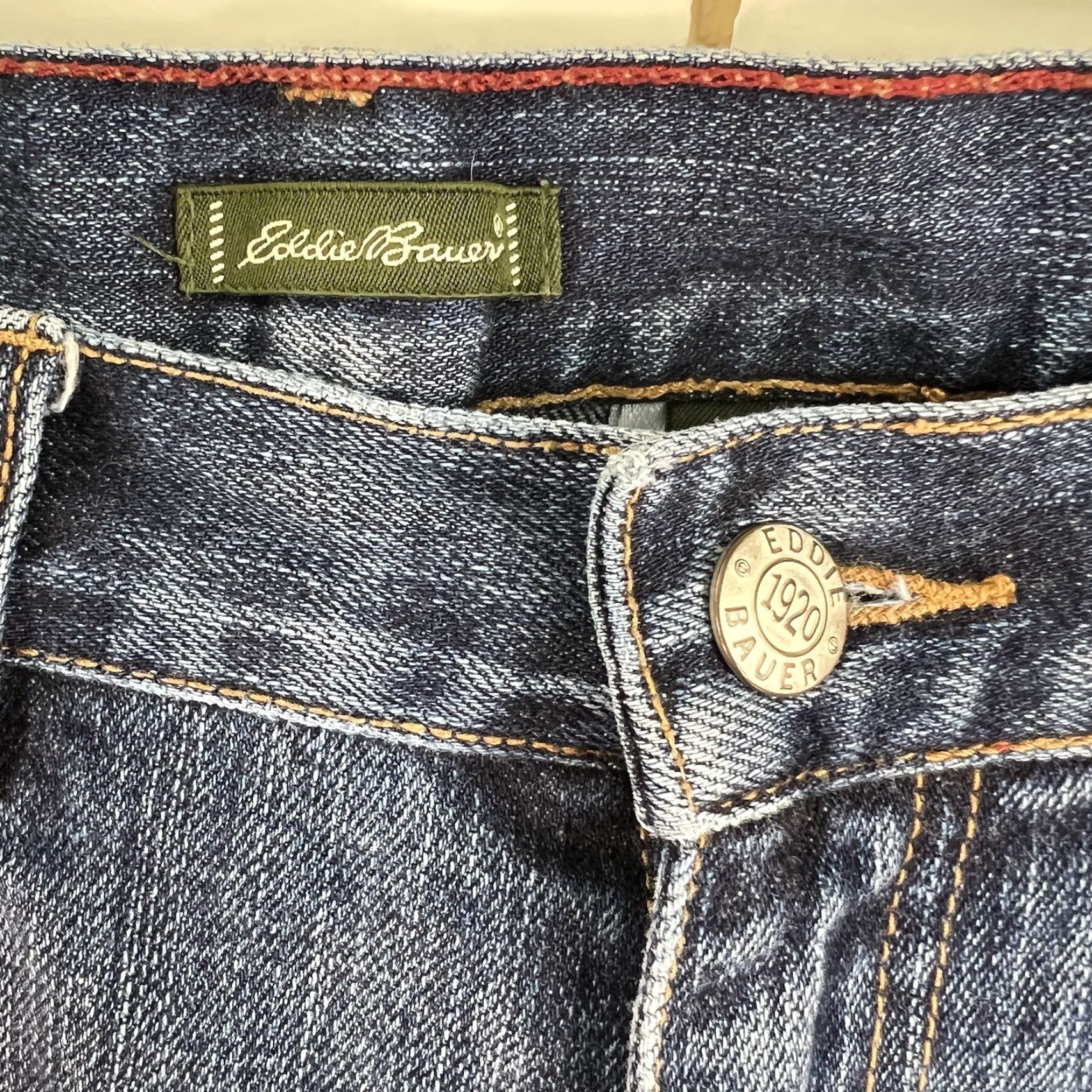Eddie Bauer Eddie Bauer Jeans Women Blue 30X32 Reg Fit Straight Leg Denim Size 8 Size 30" / US 8 / IT 44 - 5 Thumbnail