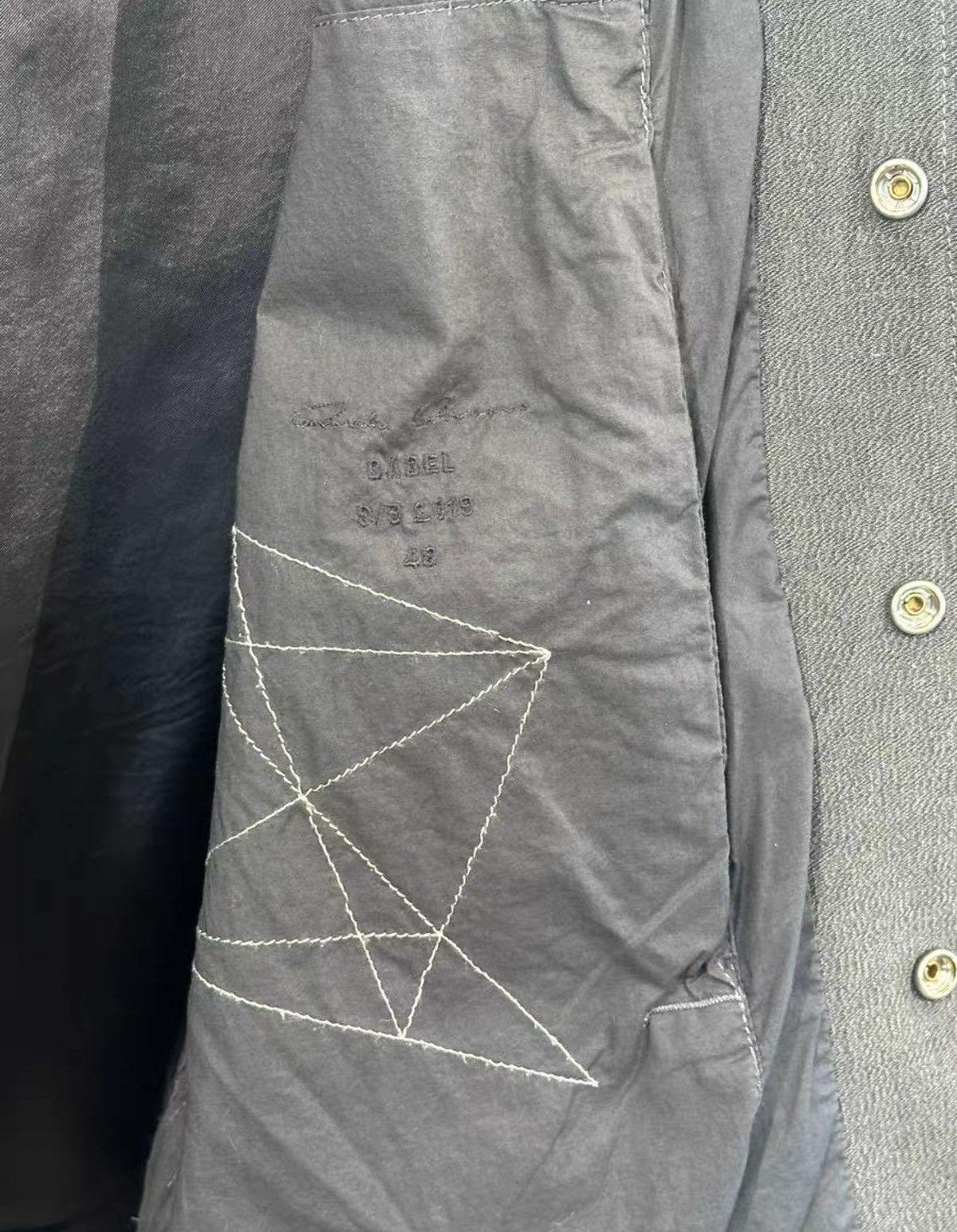 Rick Owens Rick Owens Spring/Summer 2019 Mainline Coach Jacket Size US M / EU 48-50 / 2 - 7 Thumbnail