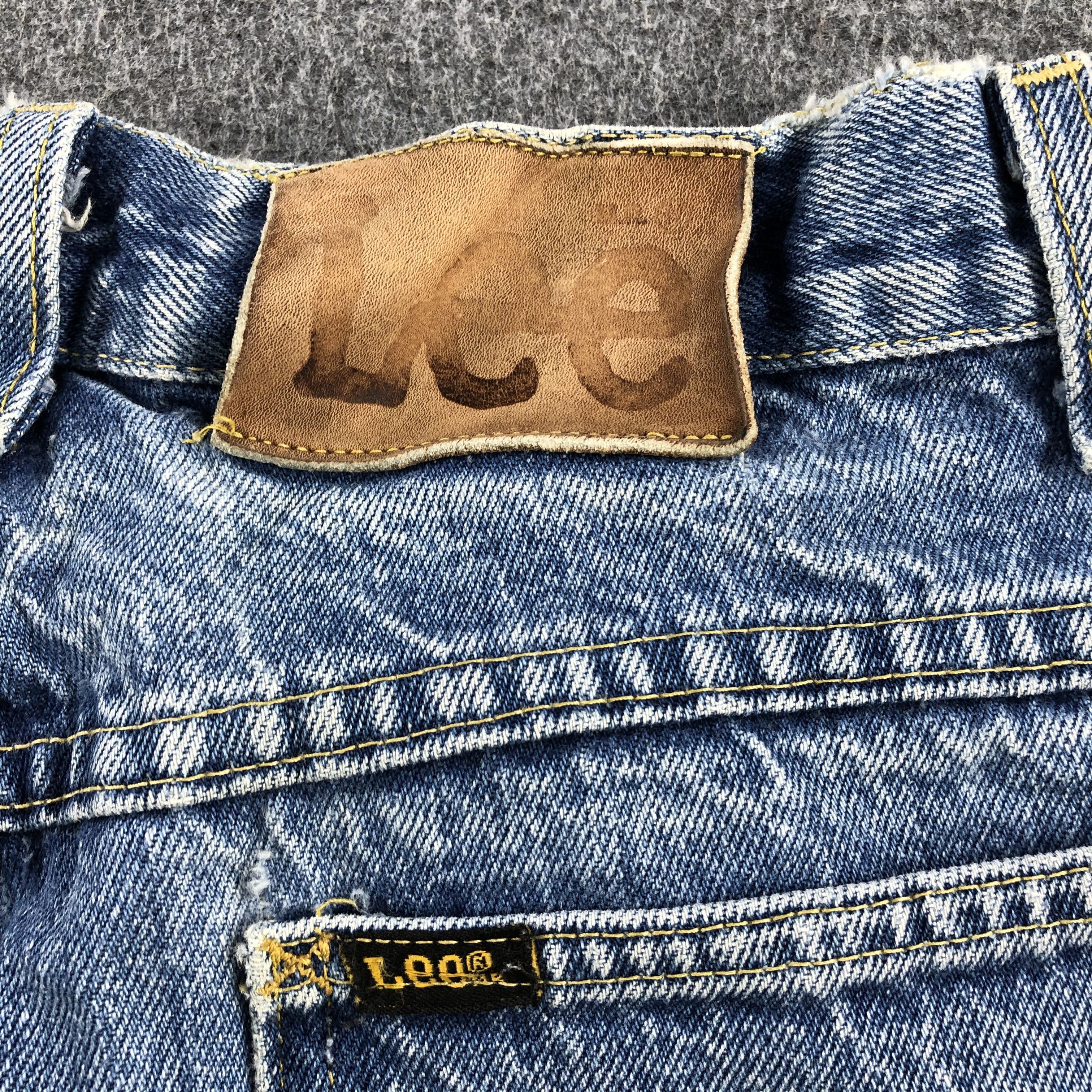 Lee Vintage Blue Wash Lee Jeans-J2248 Size US 27 - 5 Thumbnail