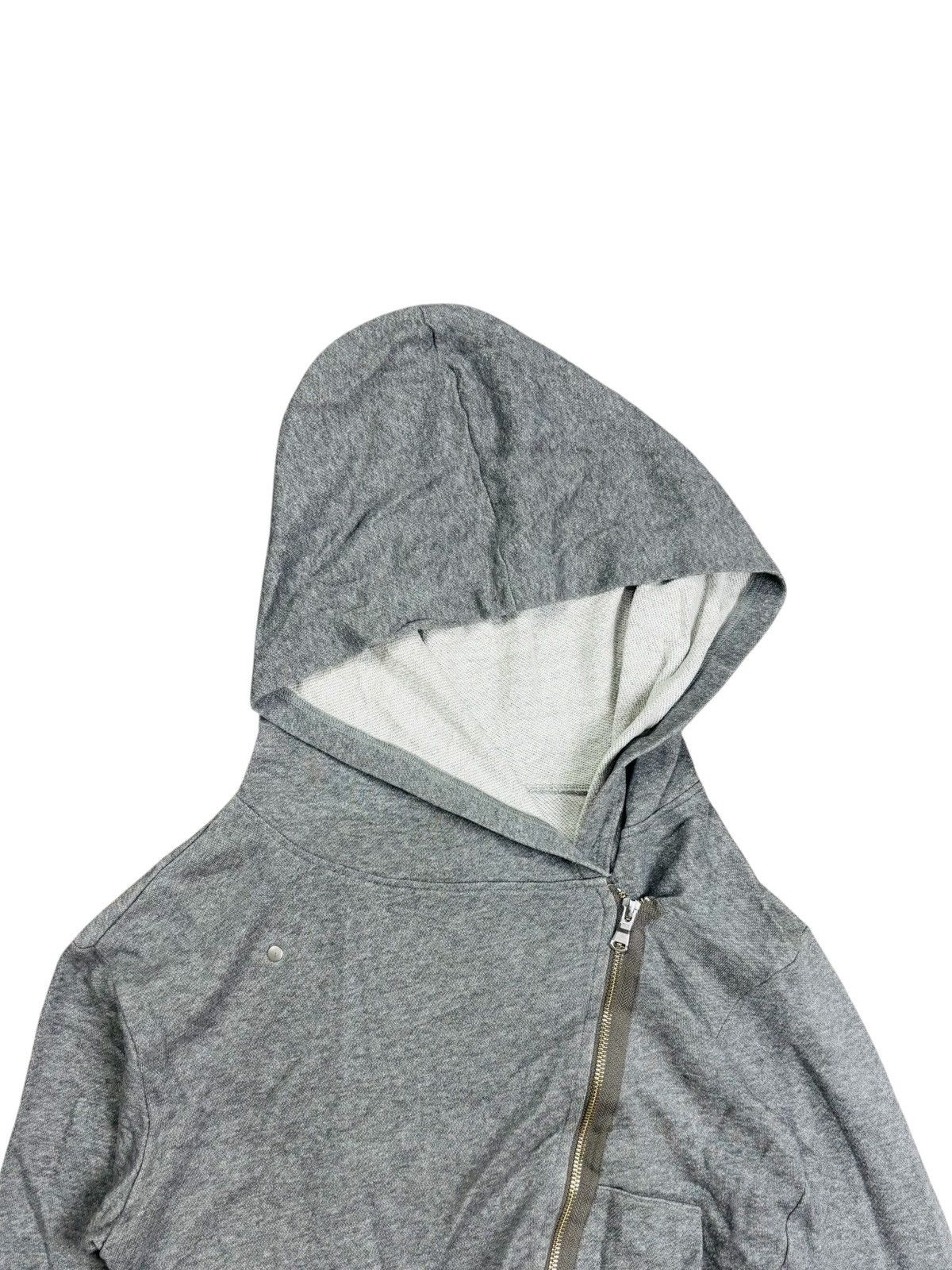 Limi Feu Archive Limi Feu - Asymetrical Zip Hoodie Size US M / EU 48-50 / 2 - 8 Thumbnail