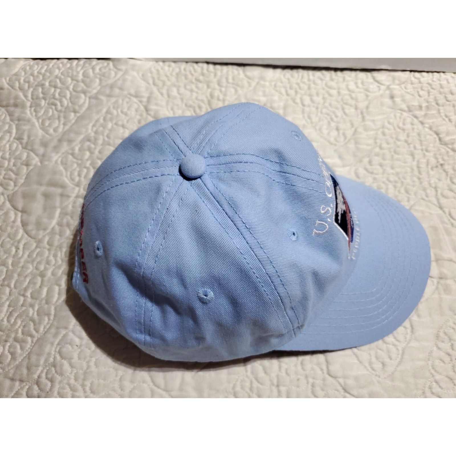 Vintage USGA US Open 2019 Pebble Beach Blue Adjustable Strapback Baseball Hat Mens Adults Baseball Cap Size ONE SIZE - 6 Thumbnail
