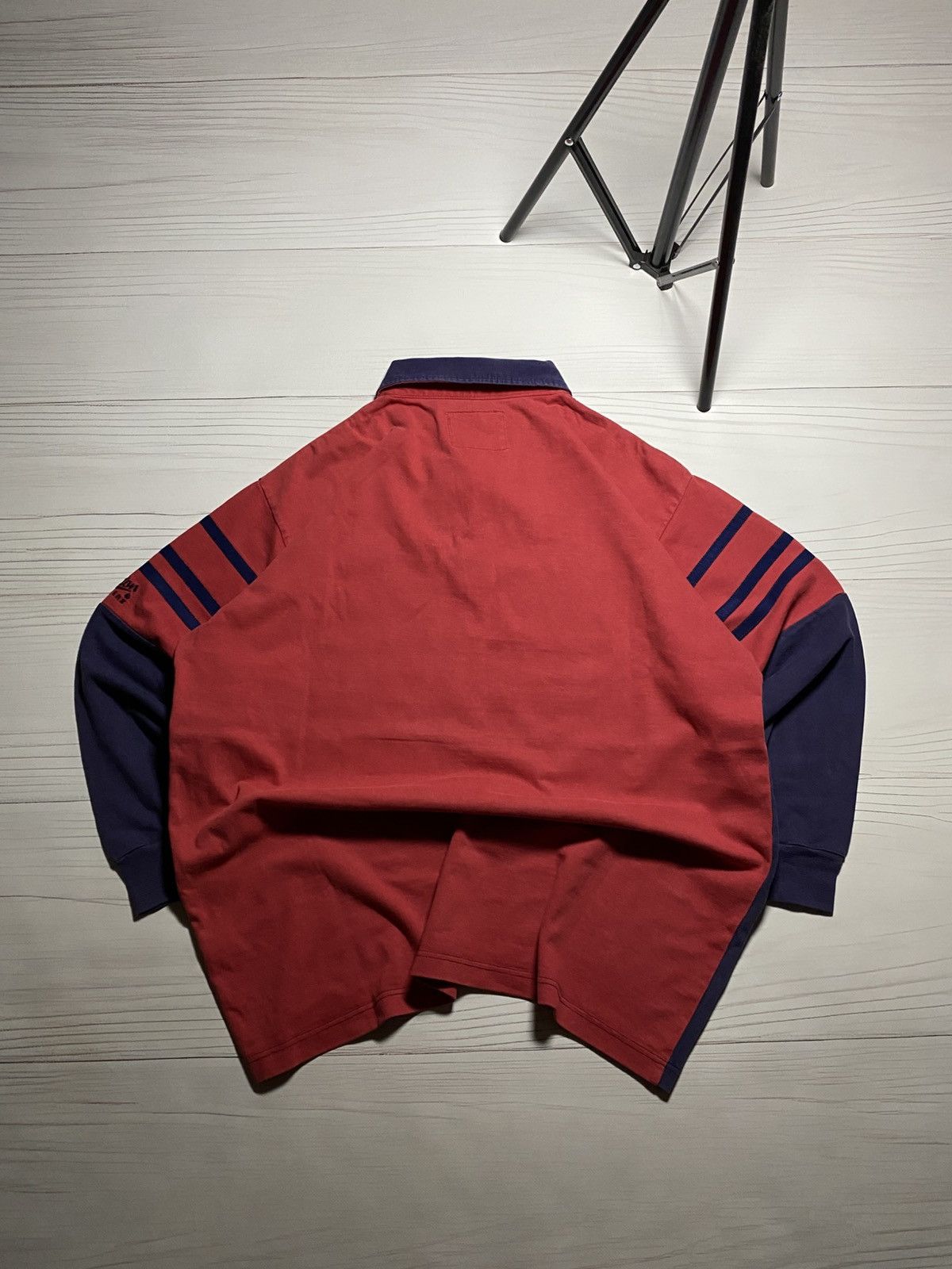 Cotton Traders Vintage England Cotton Traders 90’s home jersey longsleeve Size US XL / EU 56 / 4 - 2 Thumbnail
