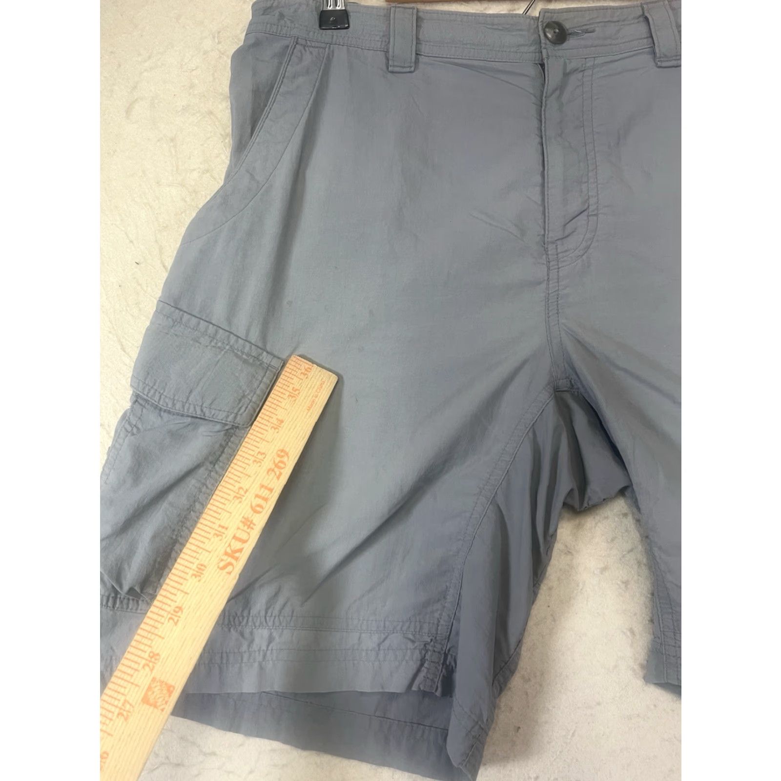 Vintage REI Cargo Shorts Mens Large Gray Outdoor Casual Workwear Size US 33 - 7 Thumbnail