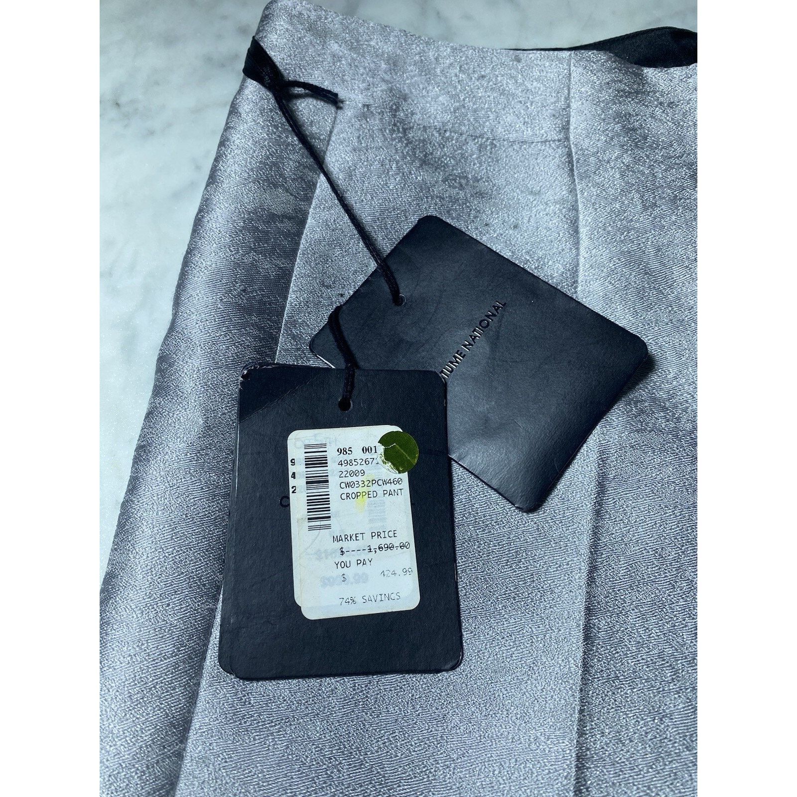 Costume National C'N'C COSTUME NATIONAL-Women's Pant-Size 38 W/Tags-Italy Size 26" / US 2 / IT 38 - 4 Thumbnail
