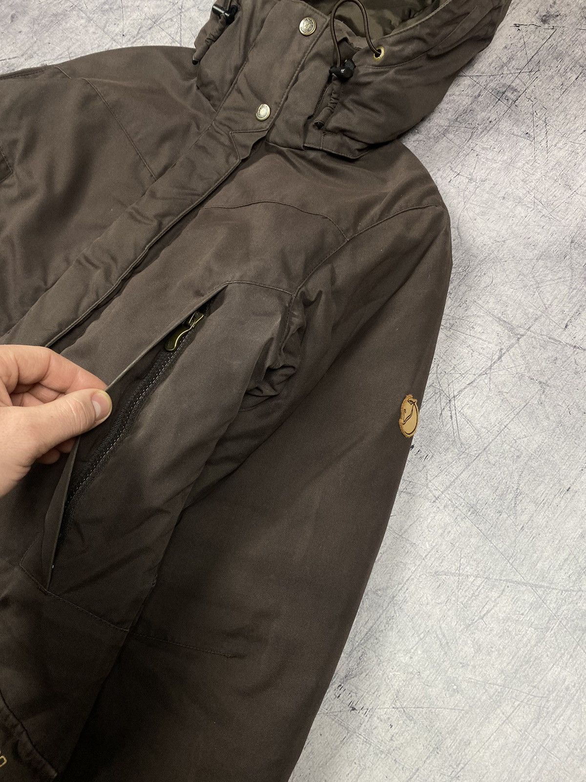 Fjallraven × Vintage Vintage Fjallraven G-1000 Greenland Aan Parka Coat Jacket Size XS / US 0-2 / IT 36-38 - 4 Thumbnail
