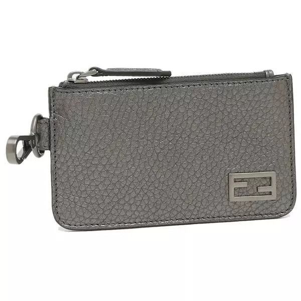 Fendi o1loc1c0824 Size: OS / Card Holder in Grey Size ONE SIZE - 2 Thumbnail