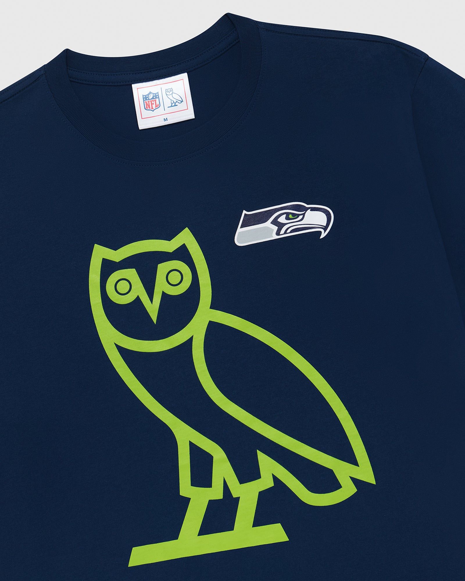 Drake OVO x NFL SEATTLE SEAHAWKS OG T-SHIRT Size US M / EU 48-50 / 2 - 7 Thumbnail