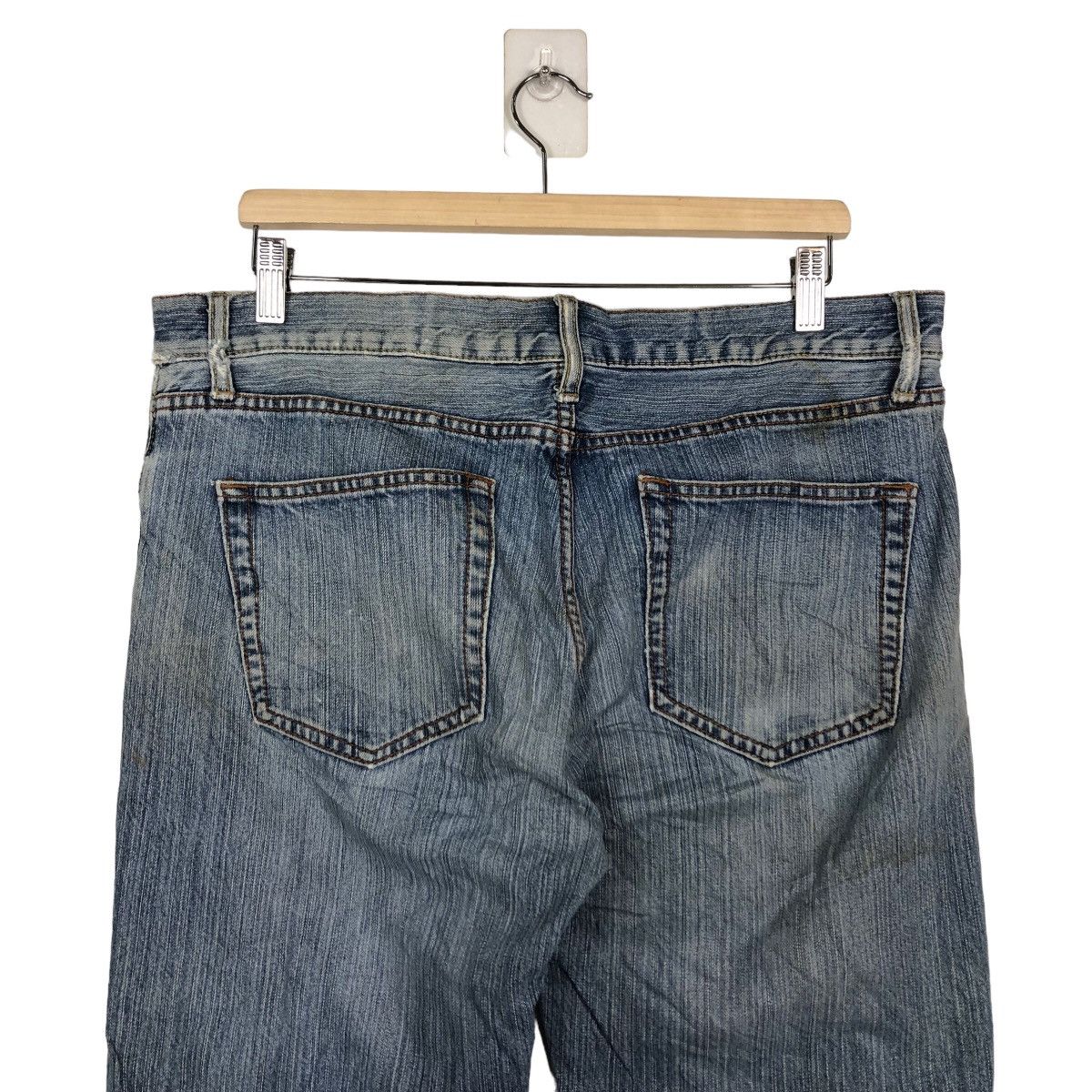 Japanese Brand 🔥RARE PUNK STYLE DISTRESSED DENIM JEANS ISSEY MIYAKE JAPAN Size US 34 / EU 50 - 8 Thumbnail