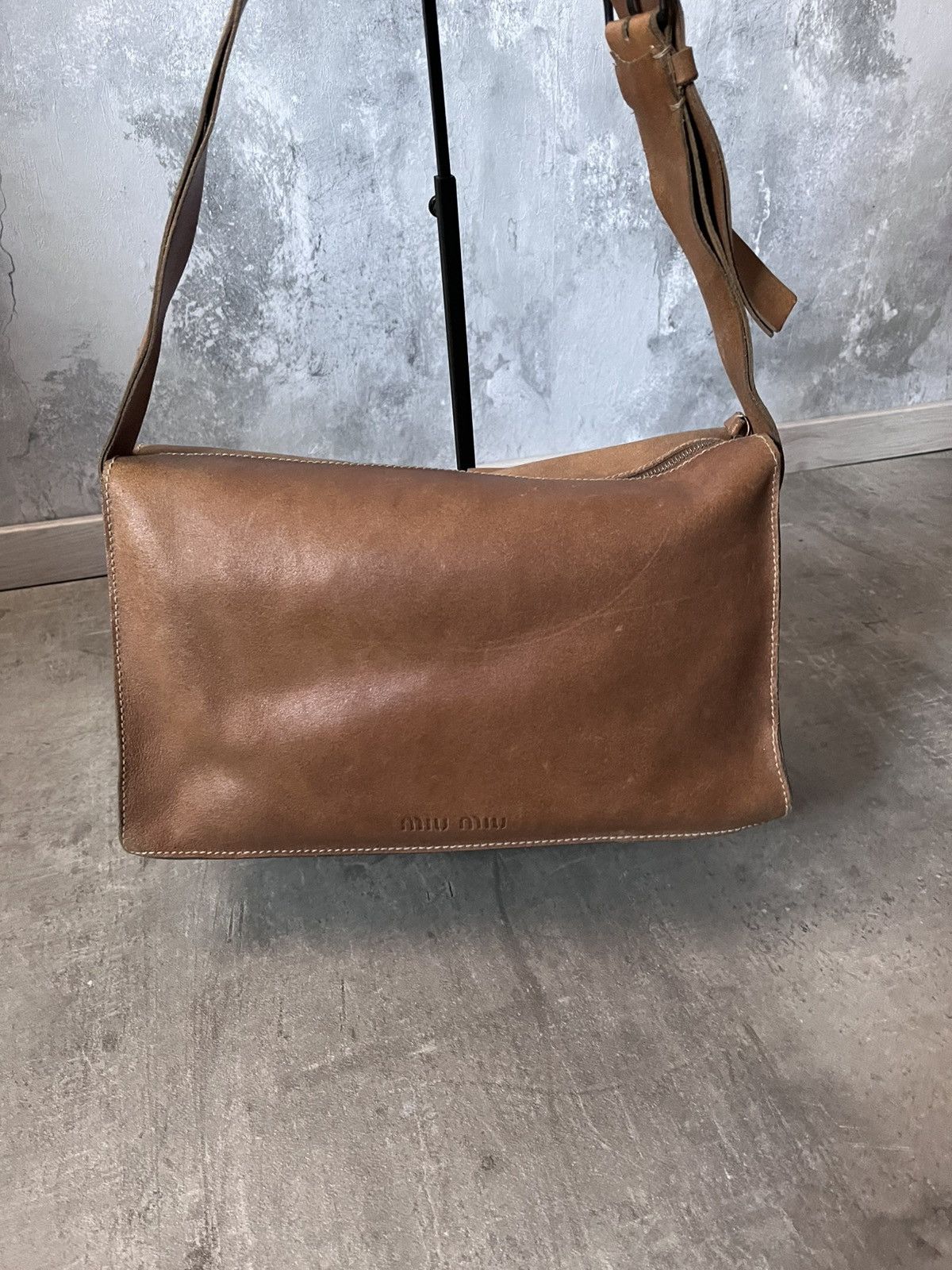 Miu Miu Miu Miu 90s archive shoulderbag cargo brown Size ONE SIZE - 6 Thumbnail