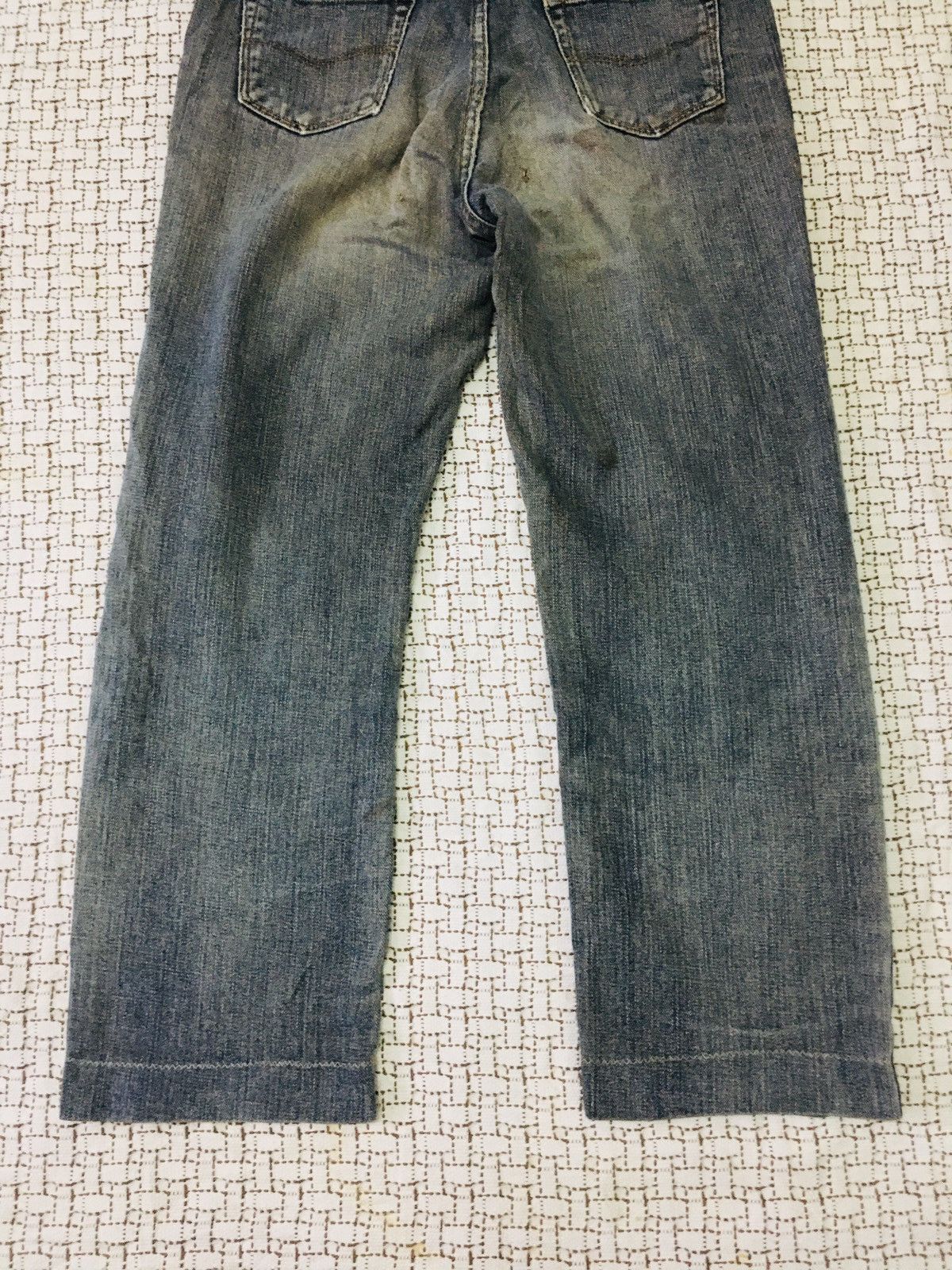Japanese Brand Gedixsept Distressed Jeans (16) Size 28" / US 6 / IT 42 - 9 Thumbnail
