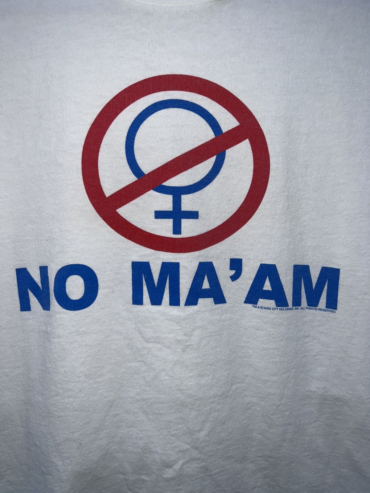 Vintage Y2K No Ma'am Married With Children 00s Tee Size US XL / EU 56 / 4 - 2 Thumbnail