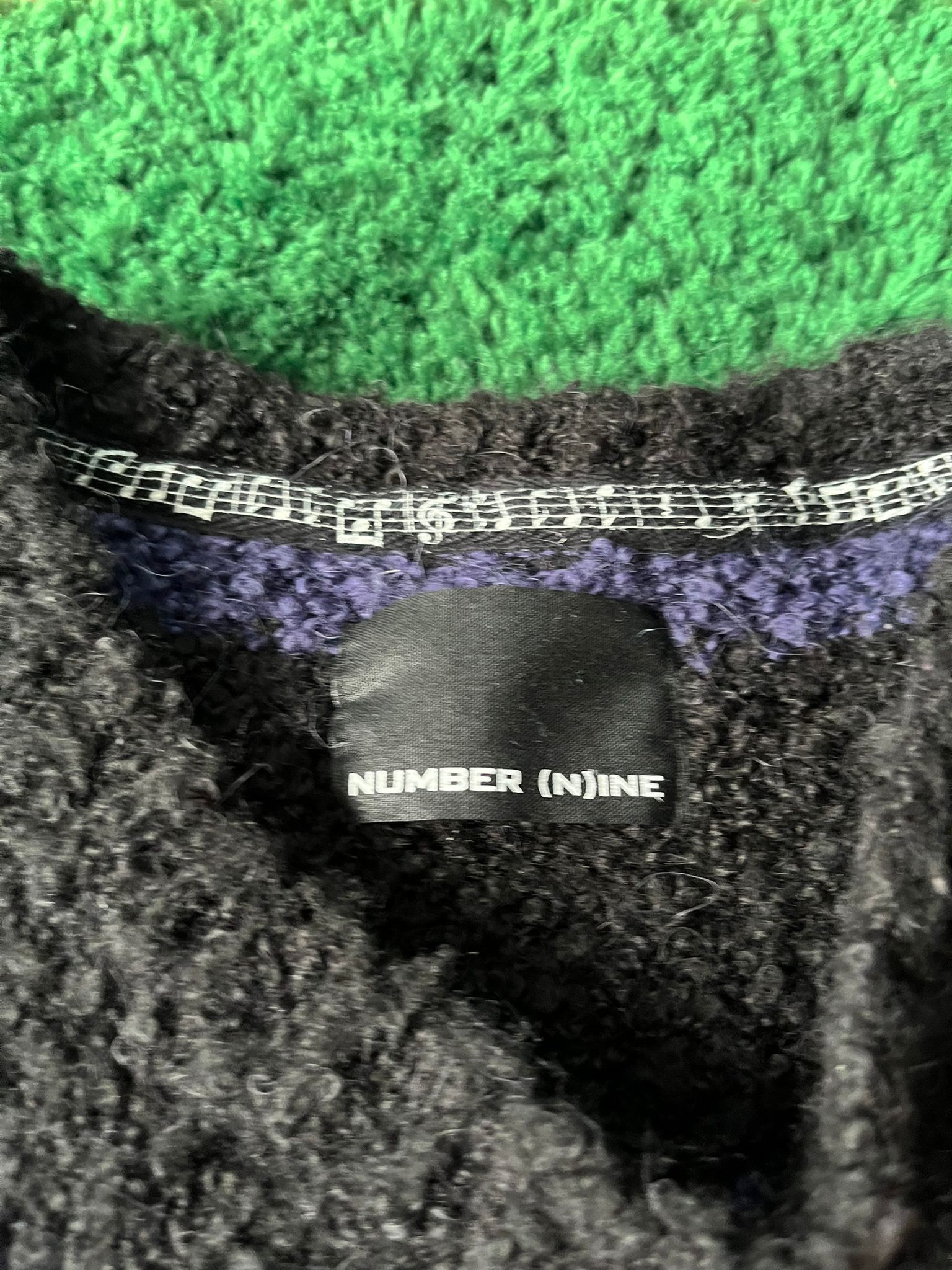 Number (N)ine Number Nine Alpaca Striped Knit Size 3/LTakahiro Miyashita Size US L / EU 52-54 / 3 - 3 Thumbnail