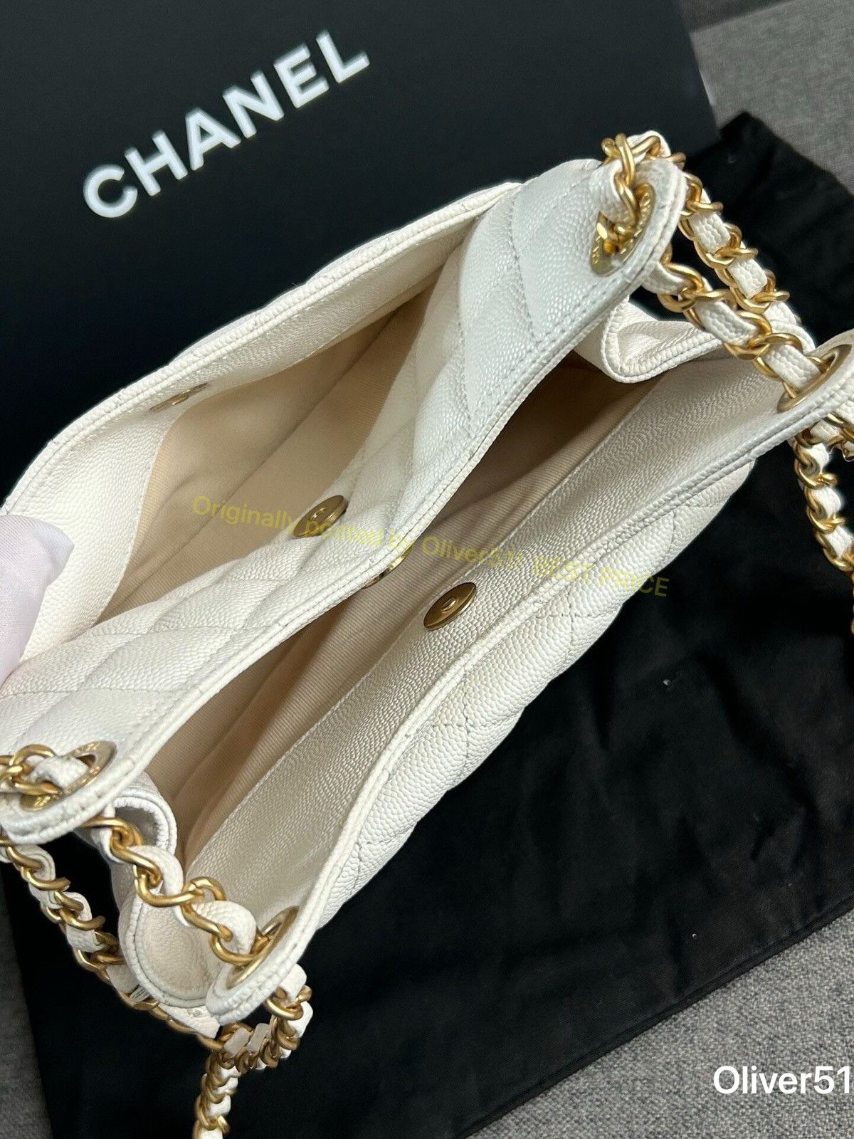 Chanel Chanel Caviar Chain Shoulder Bag AAAA 13/2609 Size ONE SIZE - 6 Thumbnail
