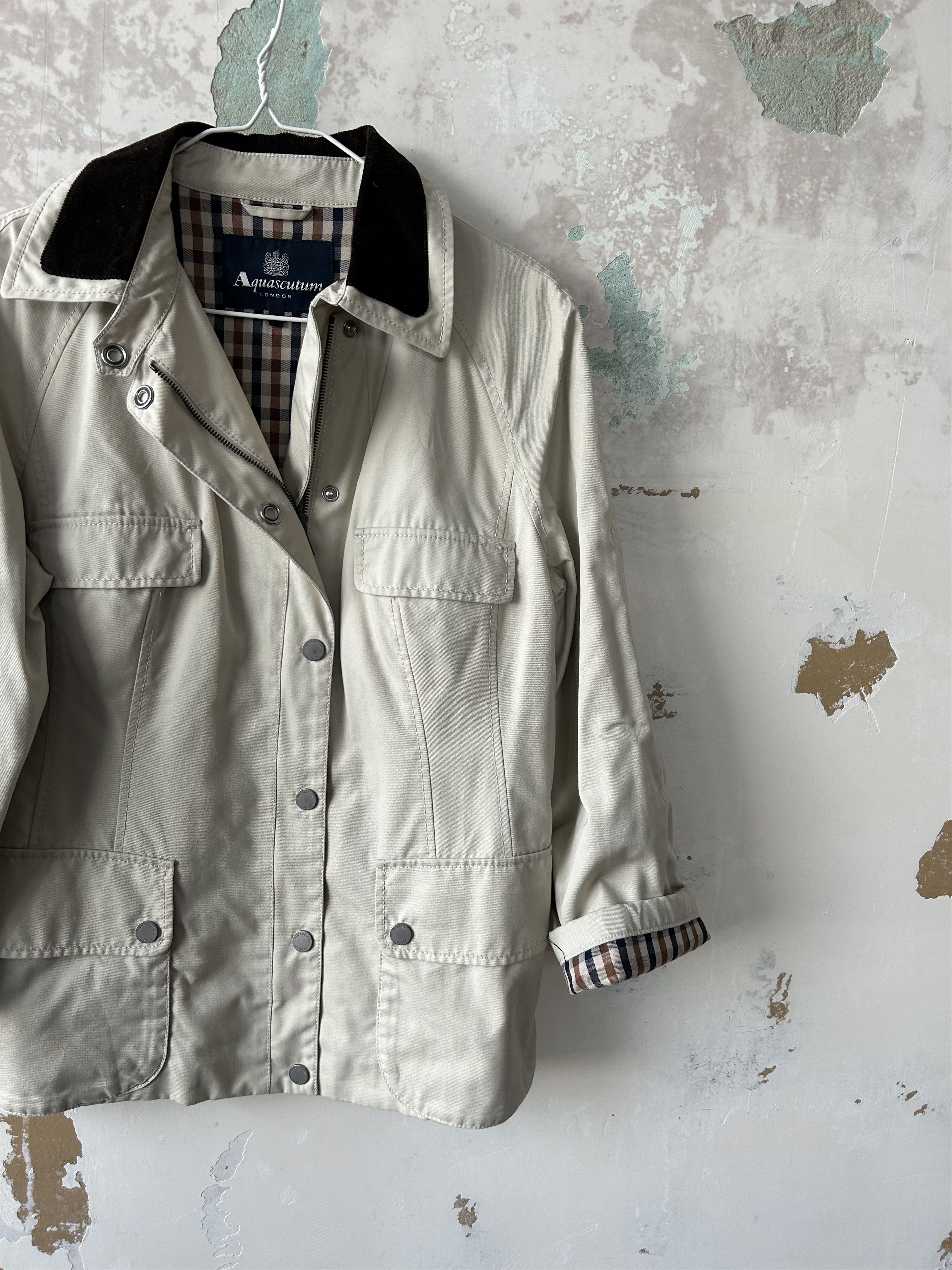 Aquascutum Aquascutum womens jacket coat size XL Size XL / US 12-14 / IT 48-50 - 2 Thumbnail