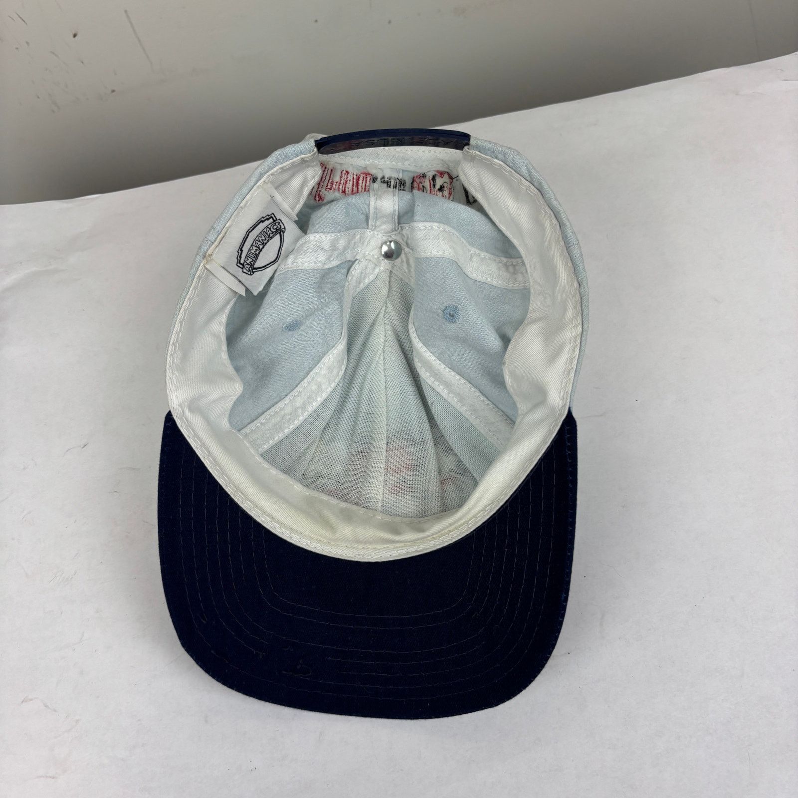 Warner Bros 90s Animaniacs Be Afraid Hat Snapback Baseball Cap Size ONE SIZE - 8 Thumbnail