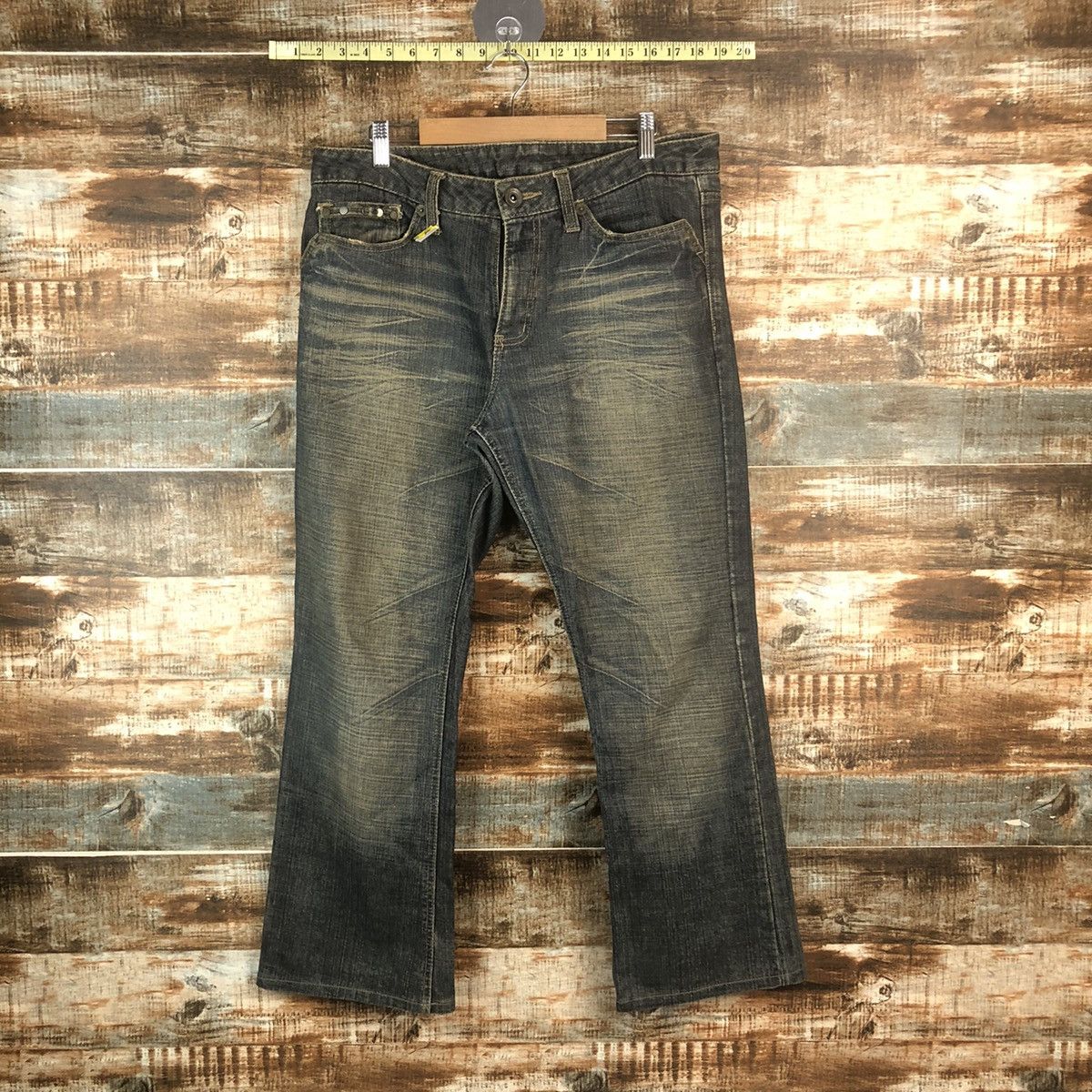 Vintage DL Japanese Brand Blue Denim Pants #C301 Size US 34 / EU 50 - 1 Thumbnail