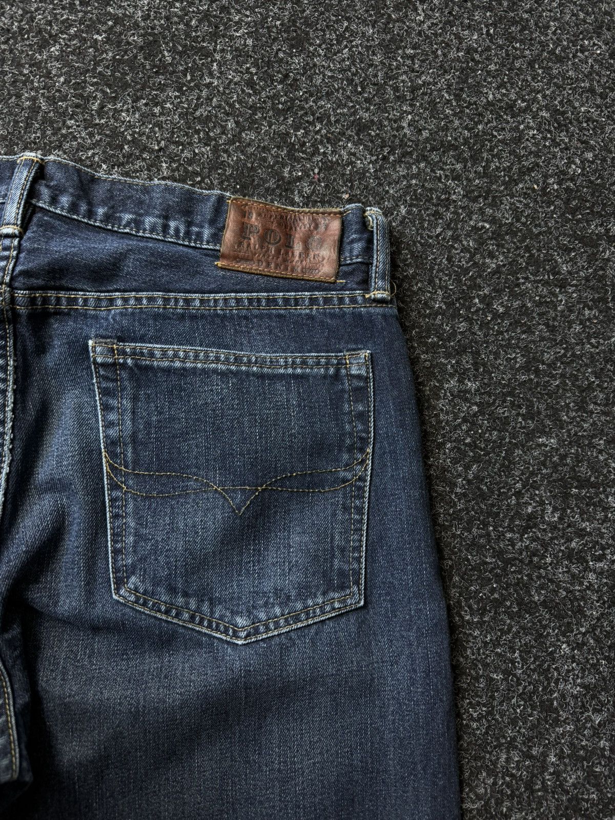 Jean × Polo Ralph Lauren × Vintage Vintage 90s Polo Ralph Lauren Denim Pants Jeans W36 L32 Size US 36 / EU 52 - 15 Thumbnail