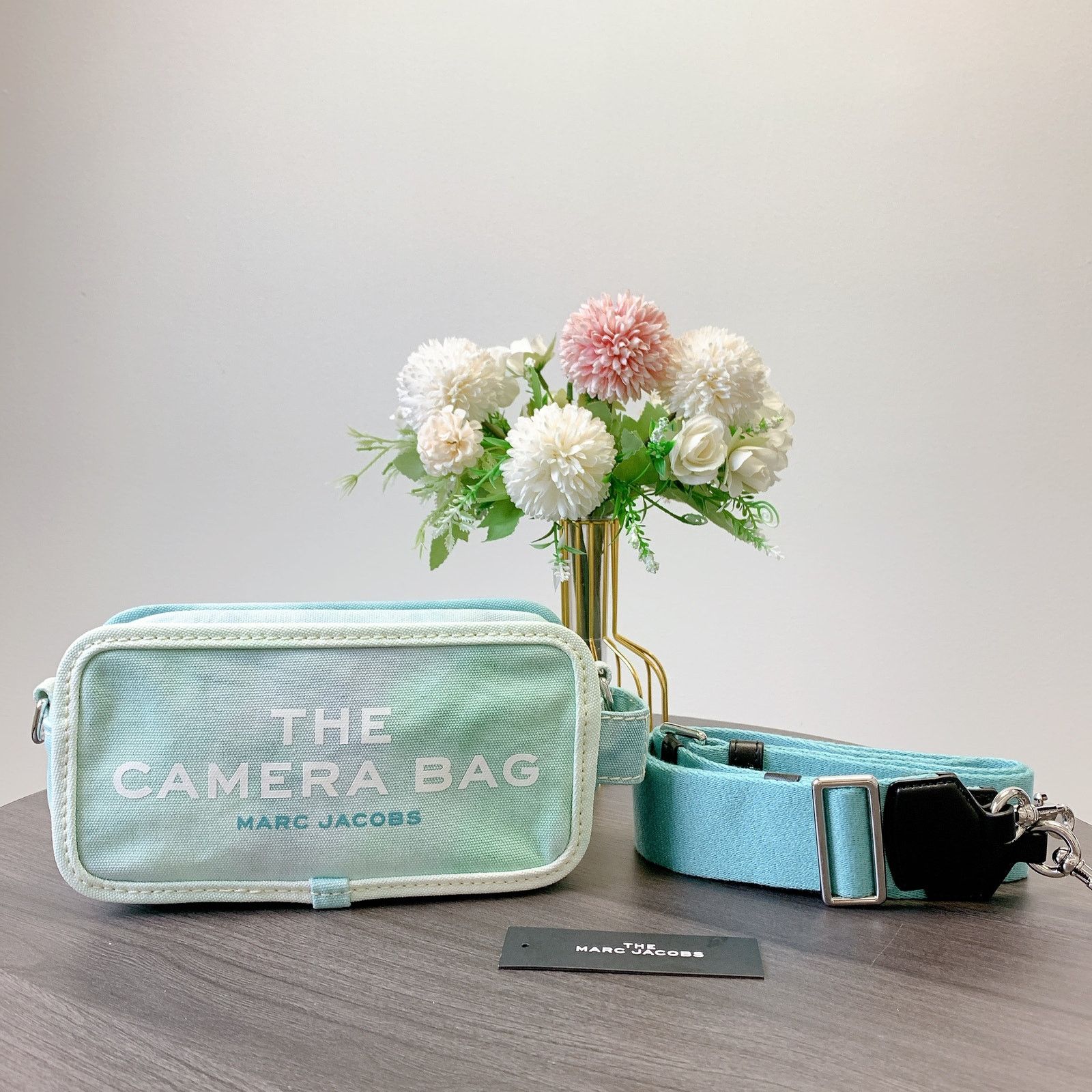 Marc Jacobs Marc Jacobs HII9MO2PF2I Blue Canvas Crossbody Bag Size ONE SIZE - 2 Thumbnail
