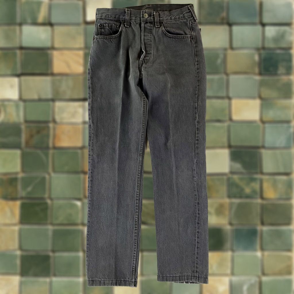 Levi's Levi's 501 VTG 80s Black Mens 29x32 29x30 Actual Jeans Straight Hemmed Mens Black 501 VTG 80s Jeans Regular 29 Inseam 30 Brand Levi's Size US 29 - 1 Thumbnail
