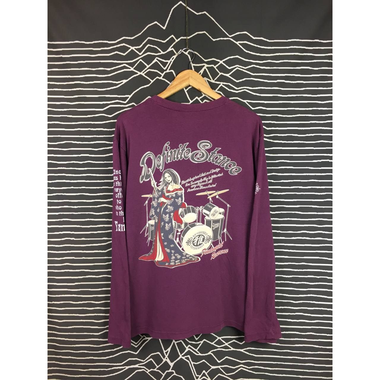 Bullet Noise Vtg Bullet Noise Definite Stance Long Sleeve Tee Size US L / EU 52-54 / 3 - 2 Thumbnail