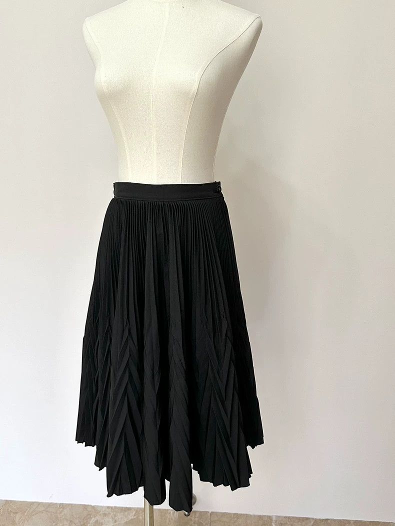 Comme des Garcons Comme des Garcons size S Black skirt with different pleats Size 23" - 5 Thumbnail