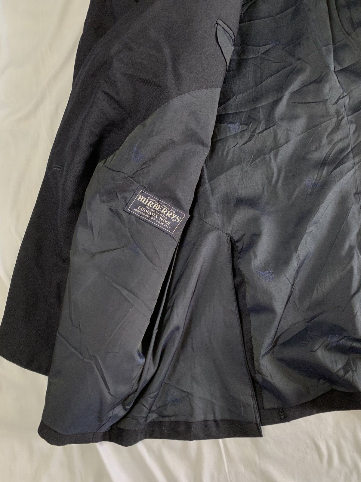 Burberry Burberrys vintage wool blazers men/ loropiana thierry mugler Size 38R - 8 Thumbnail