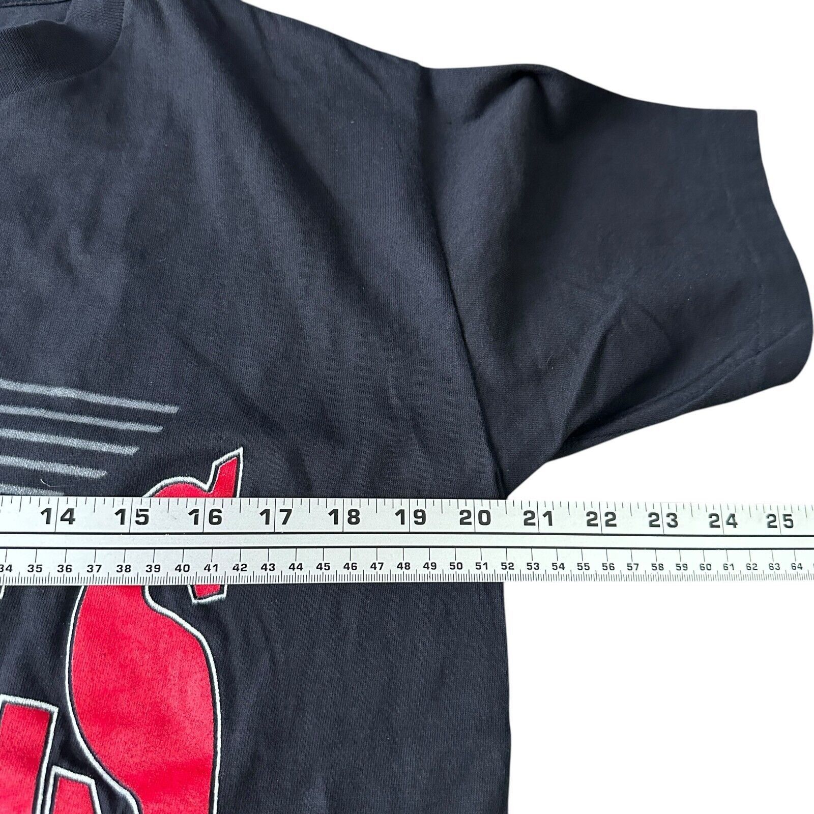 NBA Vintage Chicago Bulls T-Shirt Men’s Medium Black Tee USA 90s Size US M / EU 48-50 / 2 - 7 Thumbnail