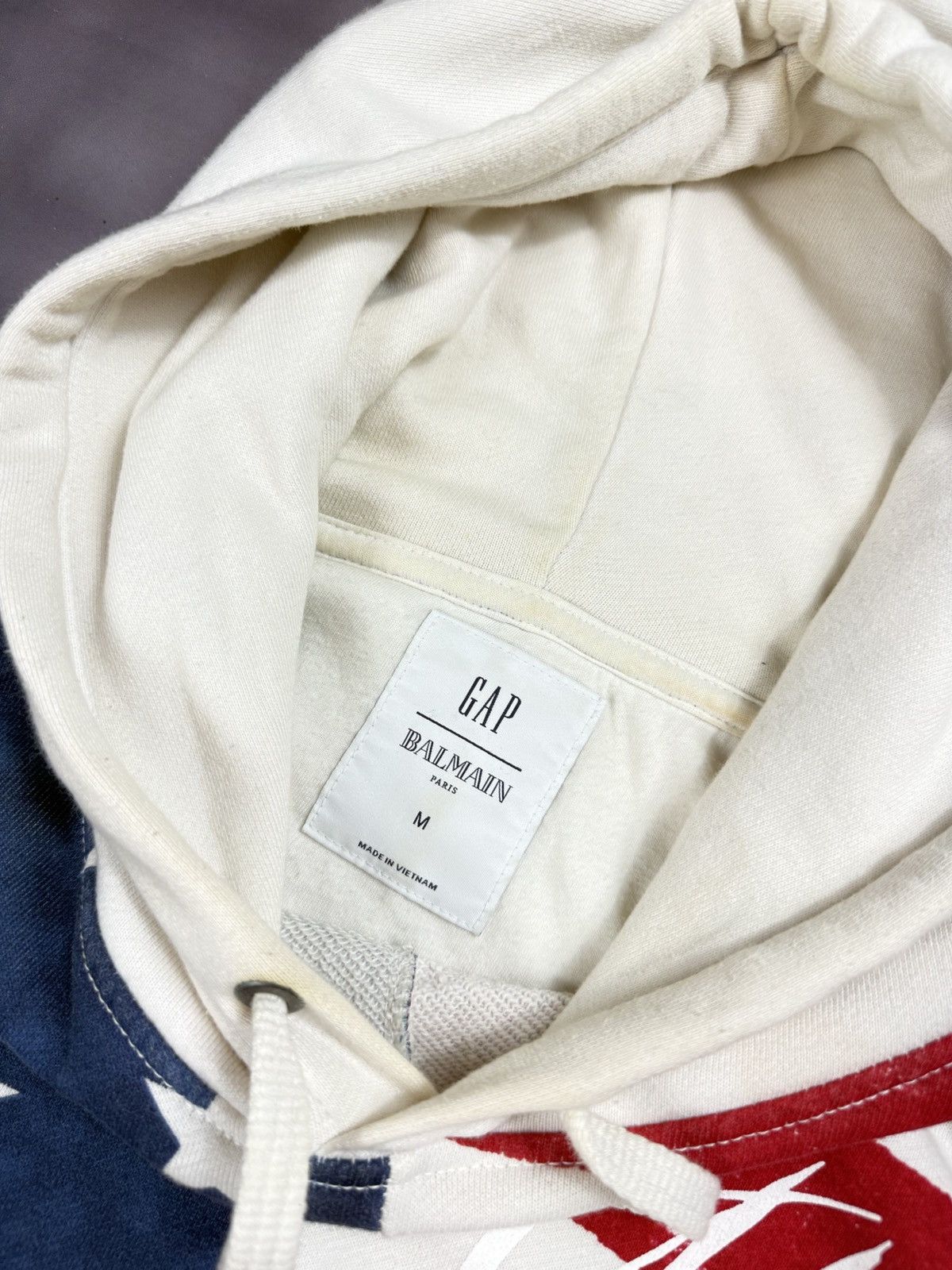 Balmain × H&M Balmain x h&m american flag hoodie vintage y2k streetwear Size US M / EU 48-50 / 2 - 5 Thumbnail
