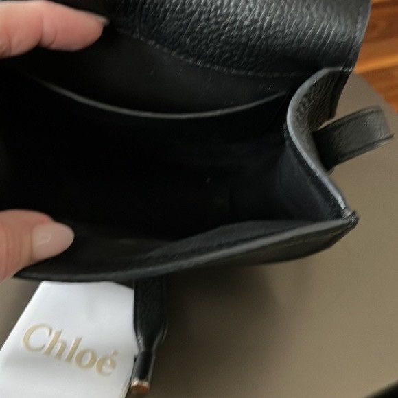 Chloe CHLOÉ SMALL MARCIE BLACK SHOULDER BAG GENUINE CALFSKIN Size ONE SIZE - 7 Thumbnail