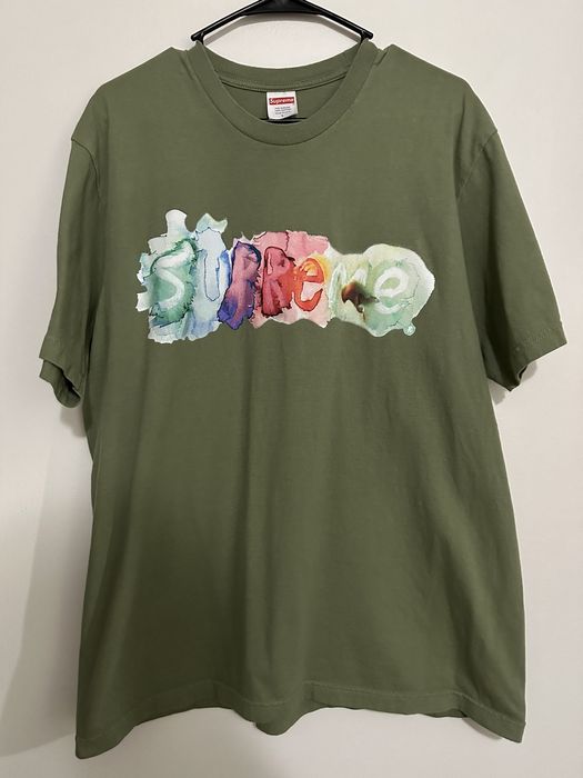 直販特別価格 Supreme Watercolor Tee - トップス