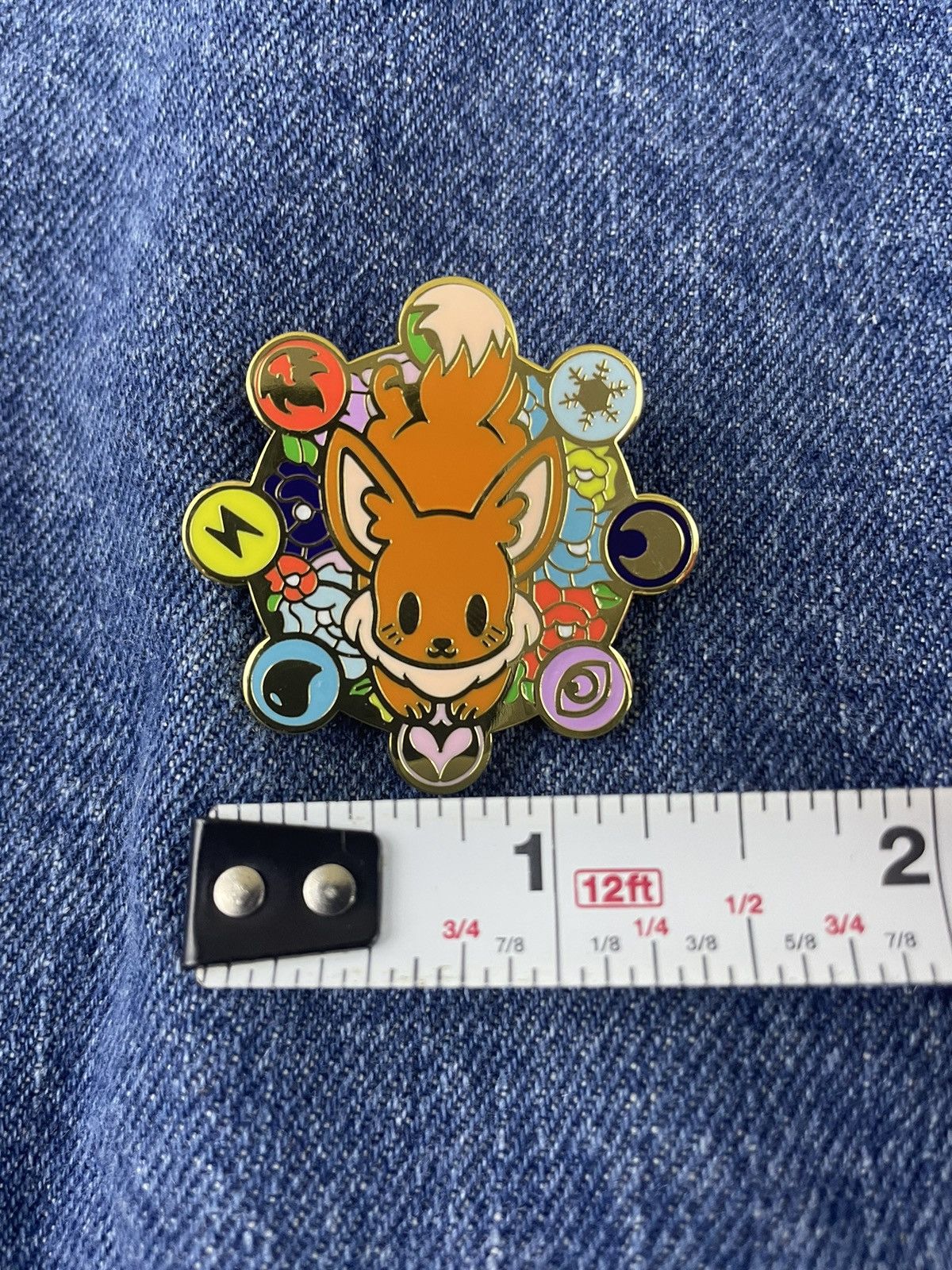 Other Eeveeloution Enamel Pin Size ONE SIZE - 3 Thumbnail