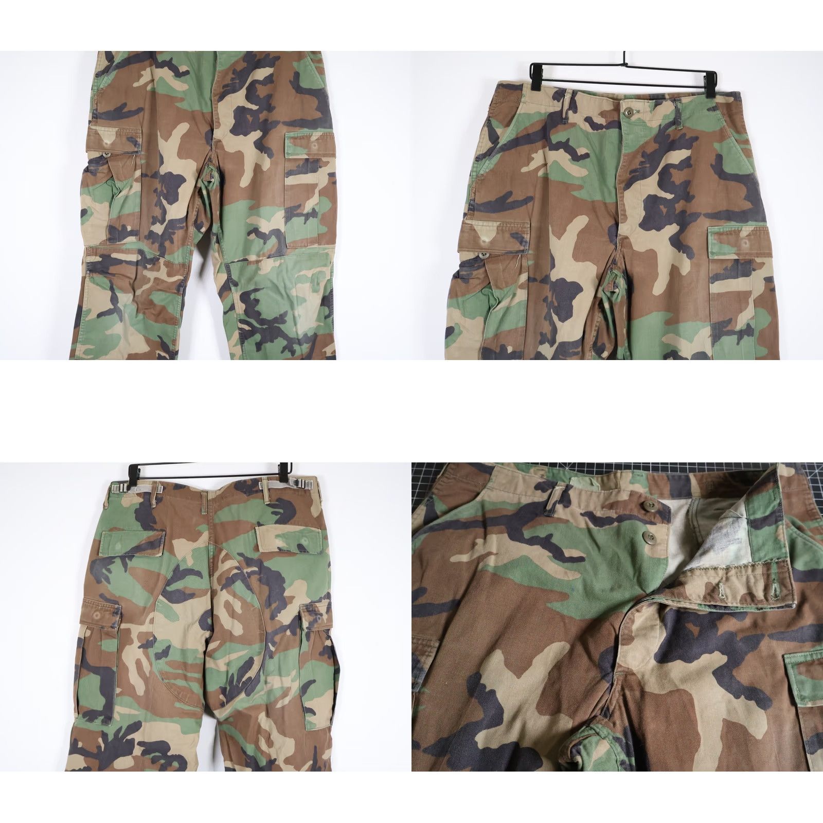 Propper PROPPER US Army Camo Cargo Pants Mens Large Size US 37 - 9 Thumbnail