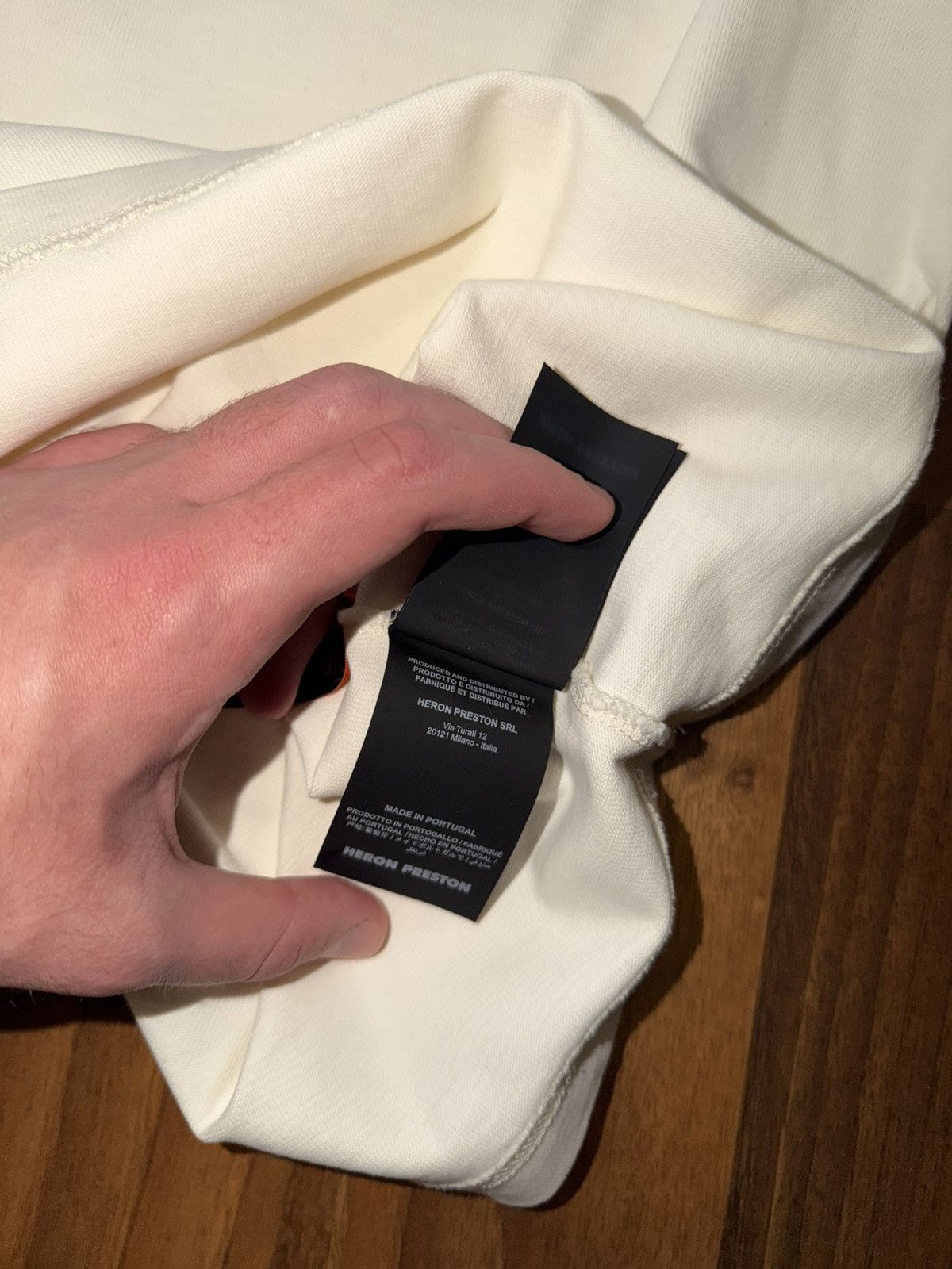 Heron Preston Heron Preston White Iykyk Tee Size US XL / EU 56 / 4 - 7 Thumbnail