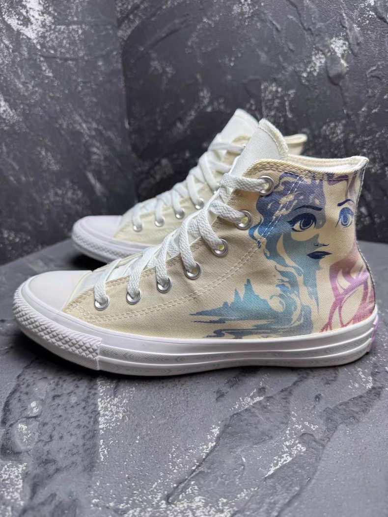 Disney White Canvas SneakersQ10 Size US 9 / IT 39 - 6 Thumbnail