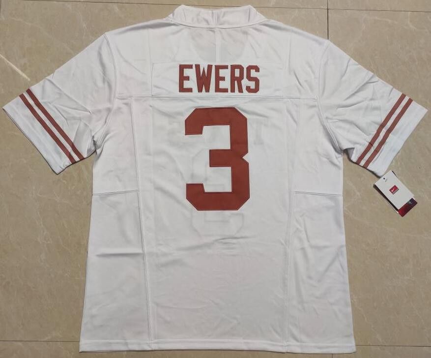 Other Men's Texas Longhorns #3 Quinn Ewers Jersey Size US M / EU 48-50 / 2 - 1 Thumbnail