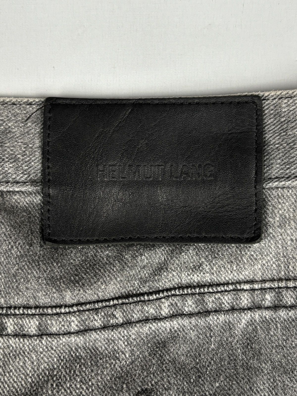 Helmut Lang S/S 2003 Washed Denim Jeans Size US 32 / EU 48 - 9 Thumbnail