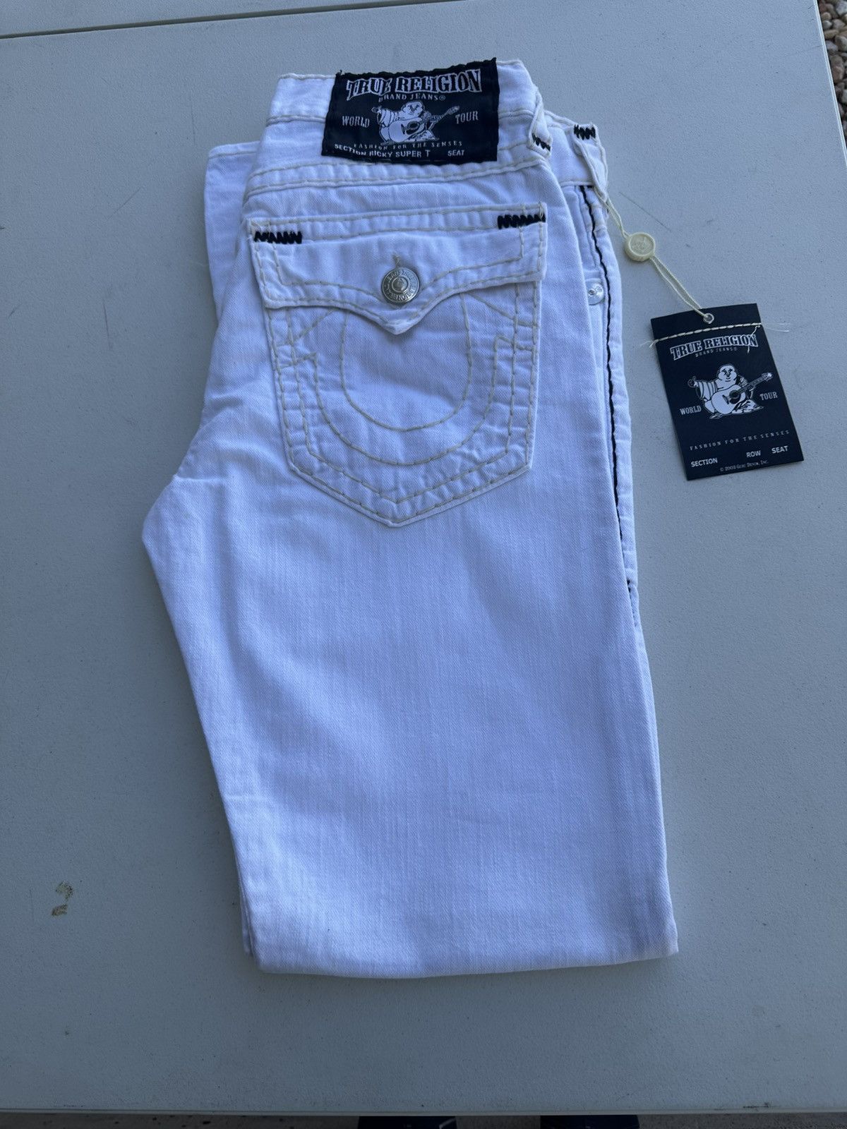 True Religion True Religion Ricky Super T jeans Size US 33 - 1 Thumbnail