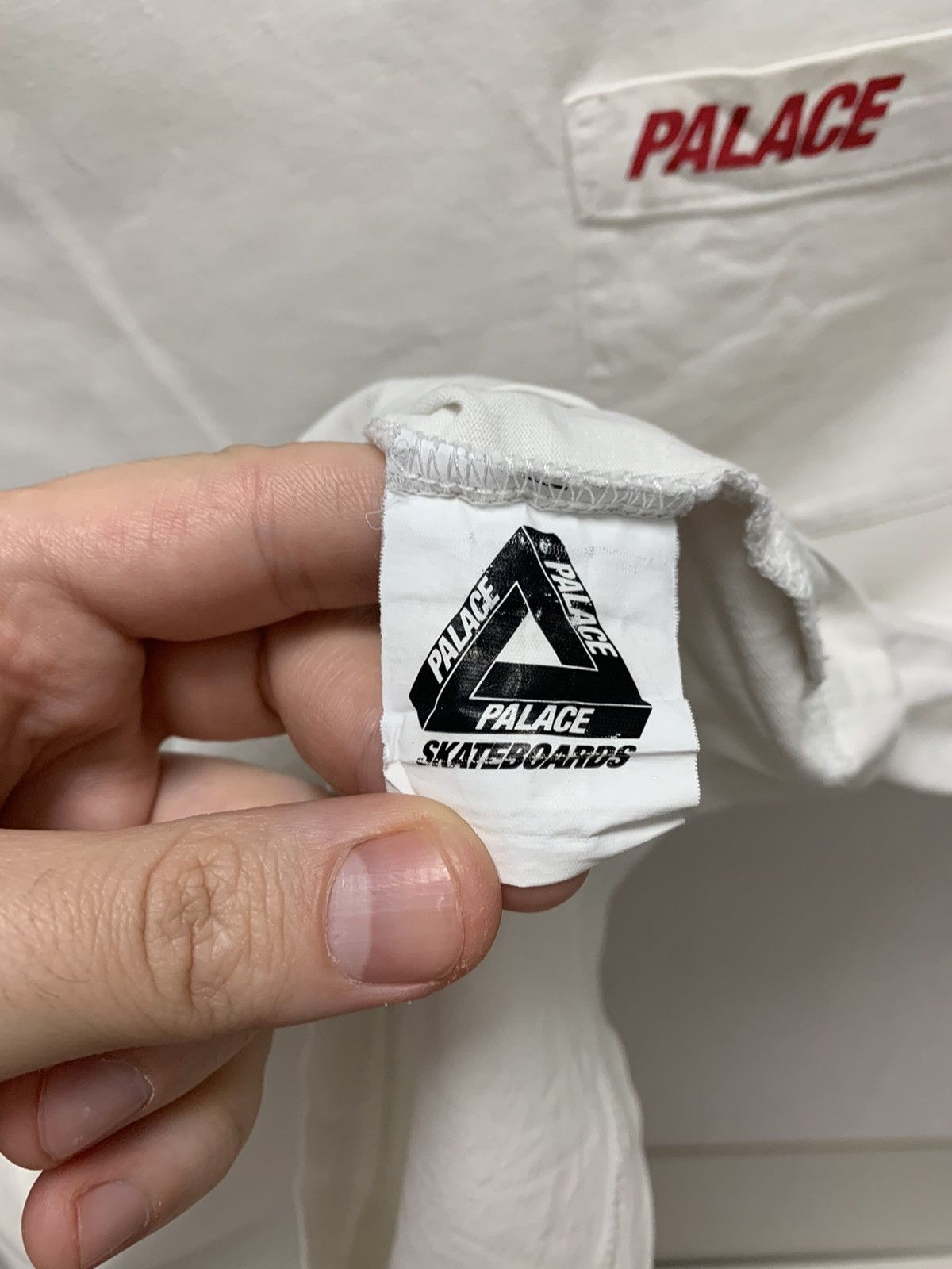 Palace Palace skateboarding white t-shirt M sz Size US M / EU 48-50 / 2 - 7 Thumbnail