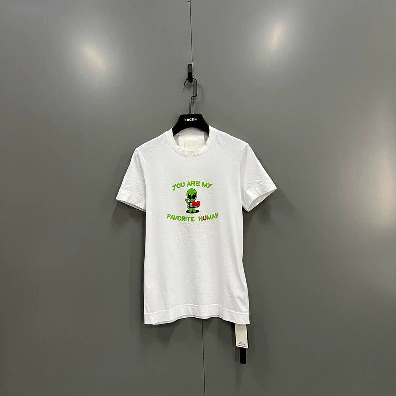Givenchy Cartoon Letter Print T-shirt - dmc